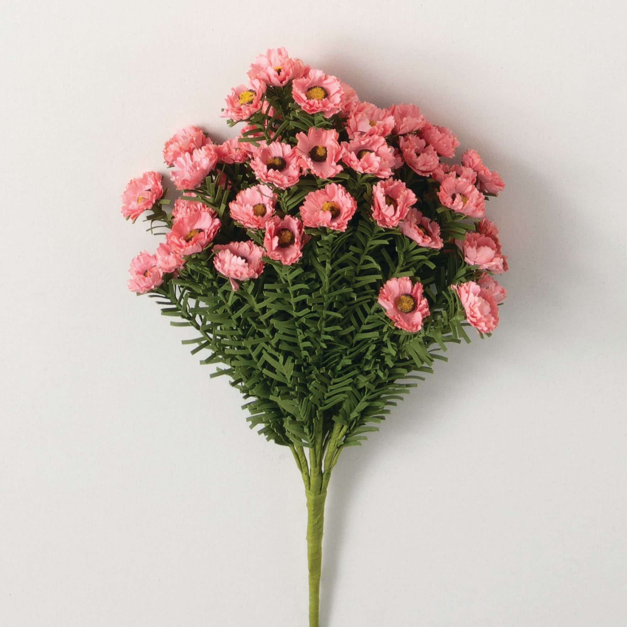 Sullivans 28266BH PI 16-Inches Pink Indoor Desktop Mixed greenery Artificial branch/stem