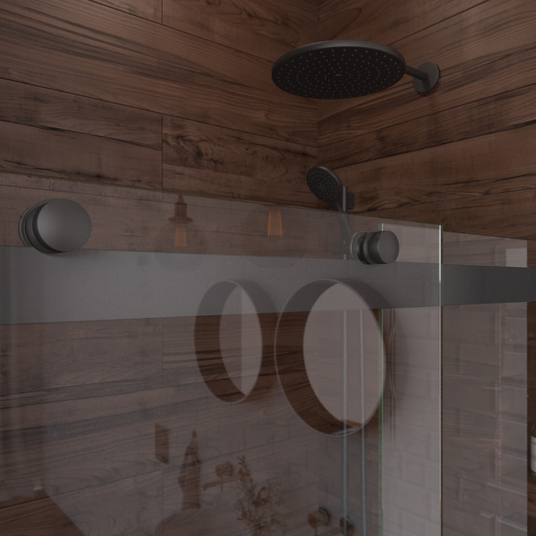 Holcam L2BSEMBLCLR6076EC2 Shower-Doors - View #2