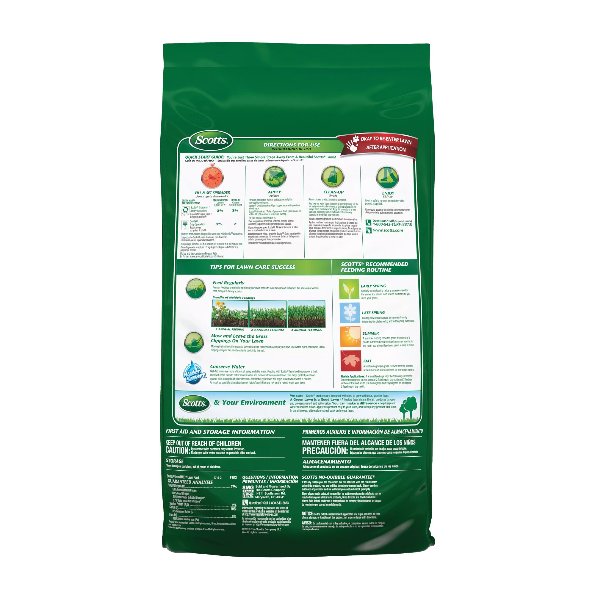 Scotts 44611A Lawn-Fertilizer - View #9