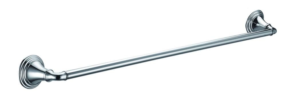 Paradise Bathworks 62226 Eden 24-in Chrome Wall mount Single Towel Bar