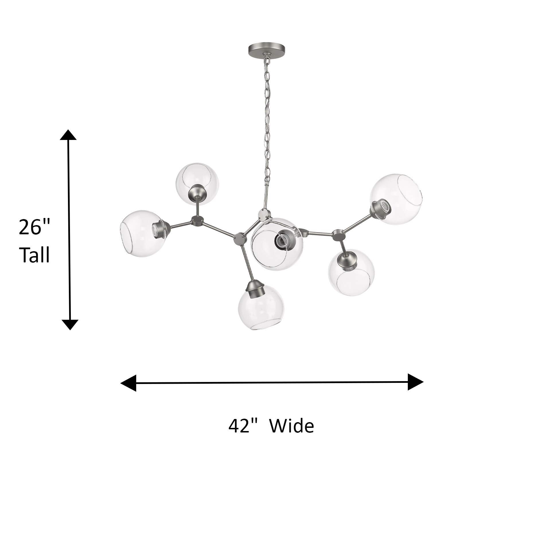 Whitfield Lighting CH5711SIDE-6SN b090015 - View #10