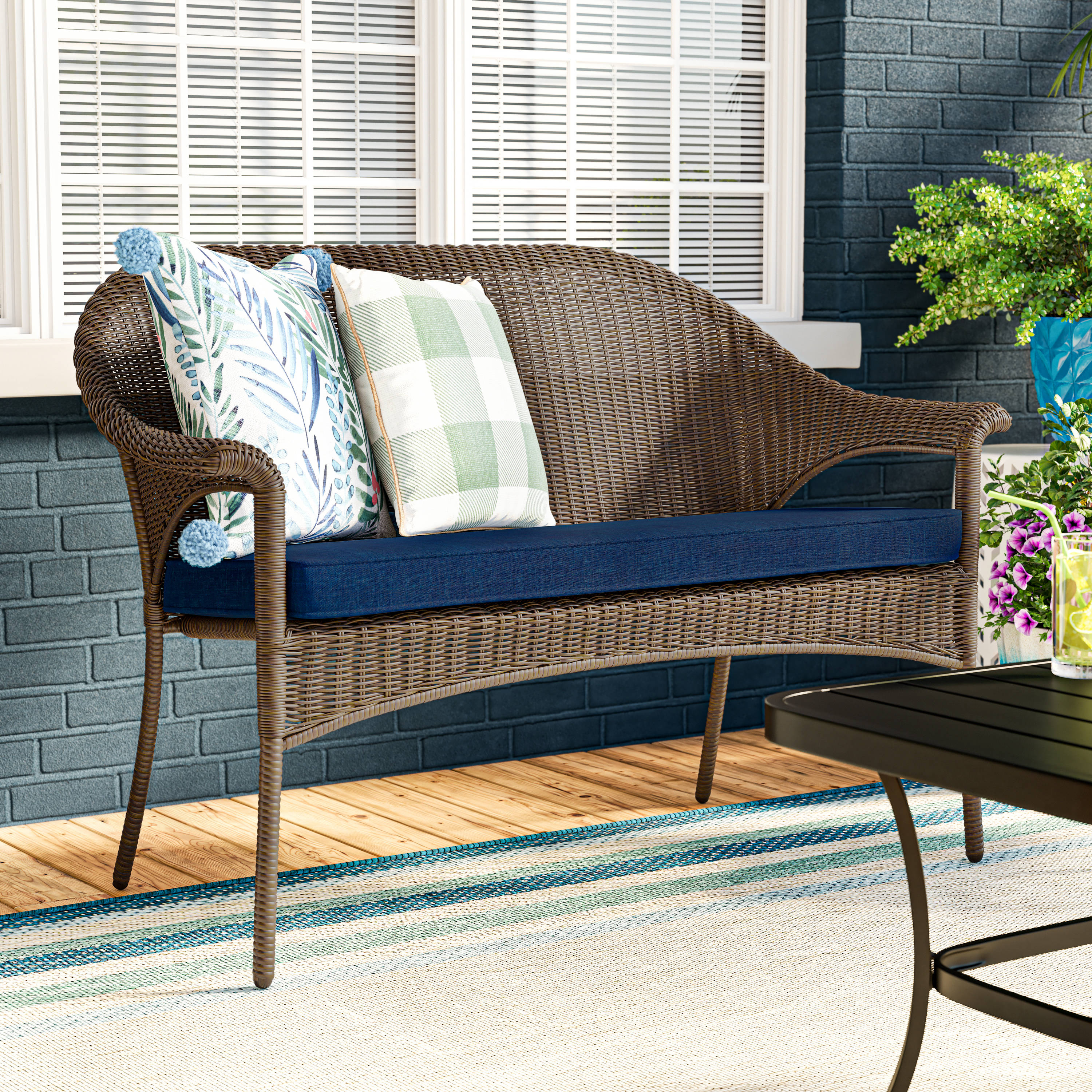 lowes valleydale loveseat