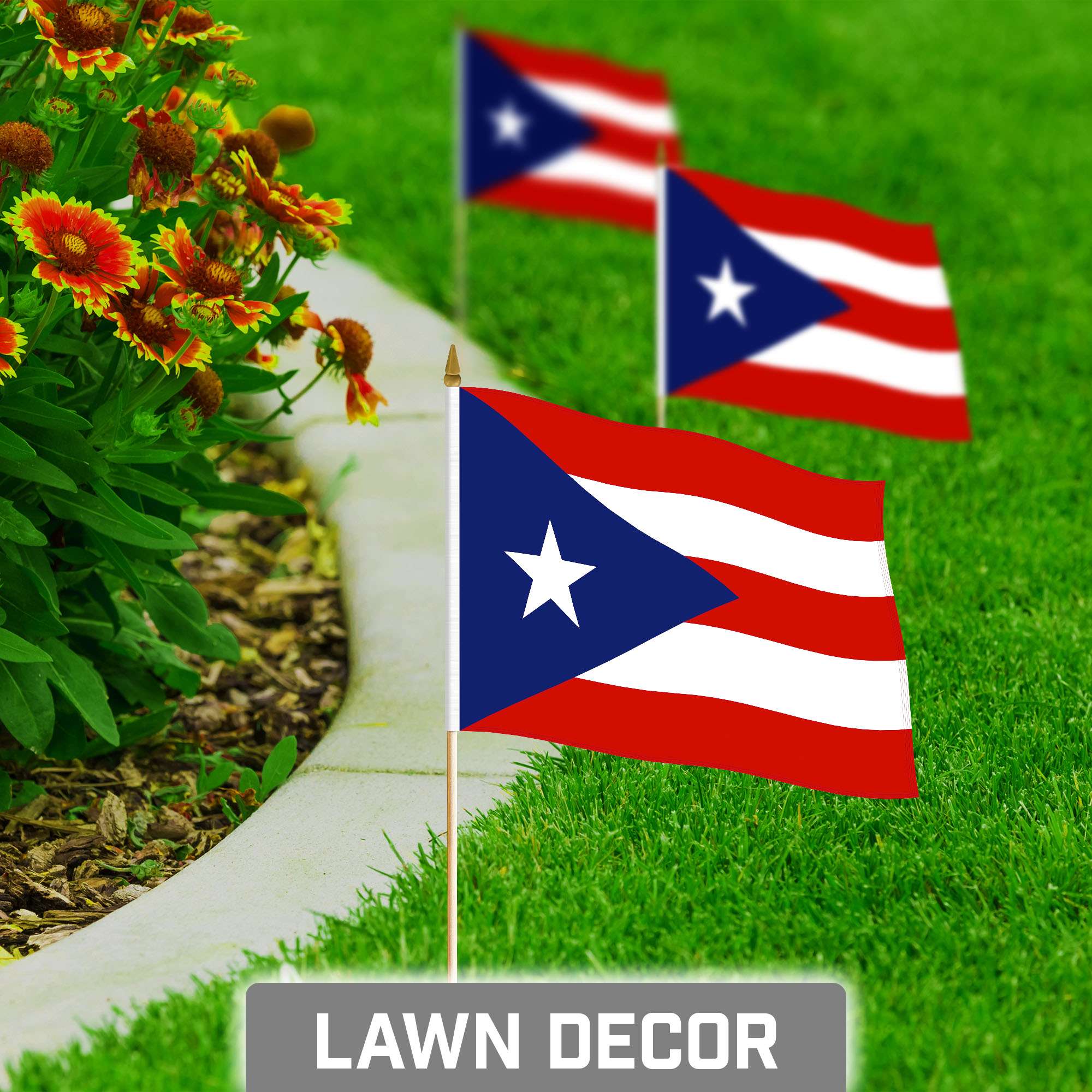 G128 SK-2PR-72P2-30PK Decorative-Banner-Flags - View #3