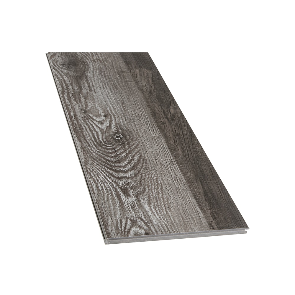 STAINMASTER Carbon 12-mil x 7-in W x 48-in L Interlocking Luxury Vinyl  Plank Flooring (18.78-sq ft/ Carton) in the Vinyl Plank department at