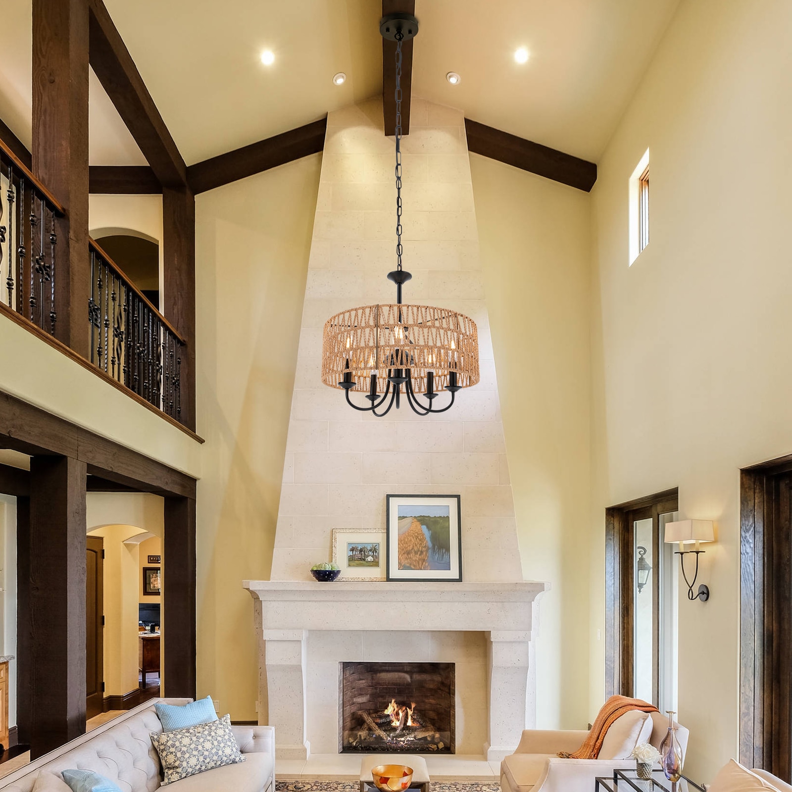 Oukaning ZX-HCX3662-076 Pendant-Lights - View #3