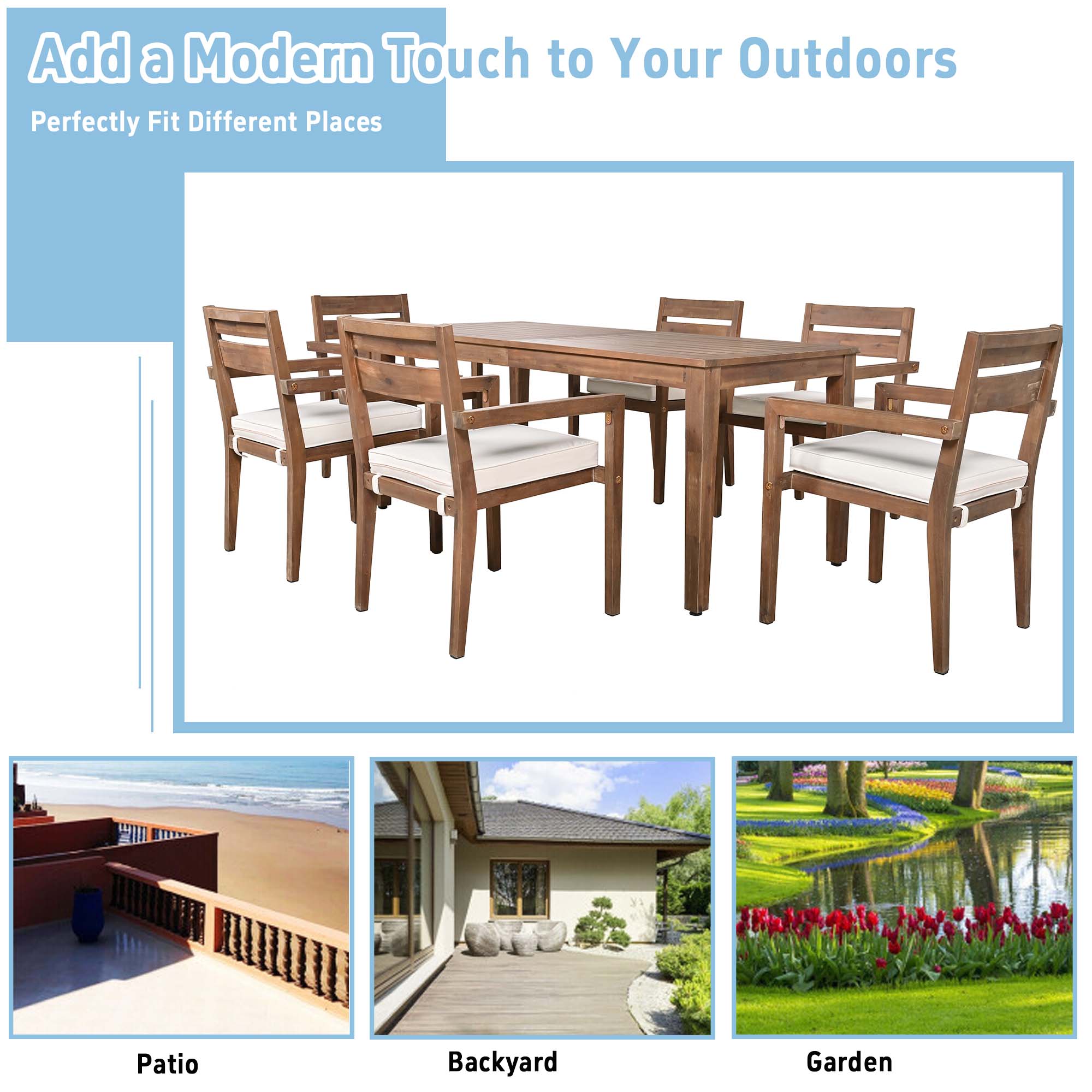 Sunrinx MG51-2-CS Patio-Dining-Sets - View #6
