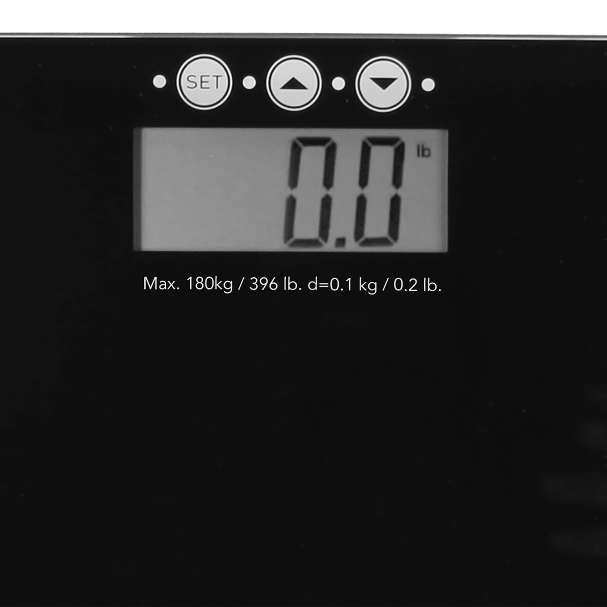 Smart Digital Body Fat Weight Scale 180 kg 396 lb Body Composition