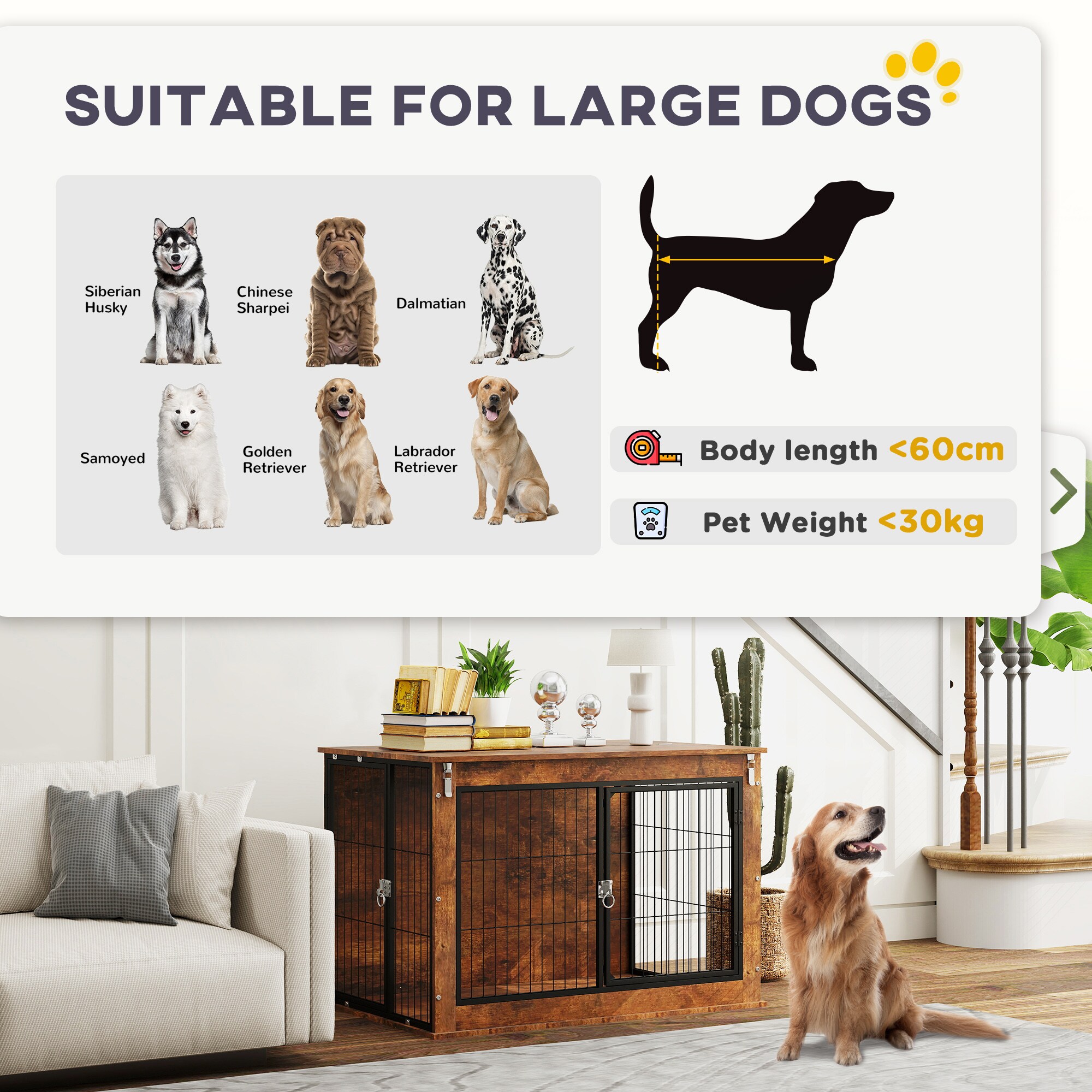 PawHut D02-209V00RB Pet-Crates-Carriers - View #5