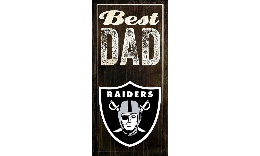 Fan Creations N0632-OAK Oakland Raiders 6-Inches H x 12-Inches W Sports Print