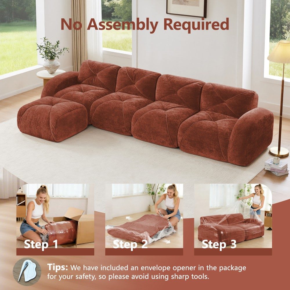 Coolbibila CANTER-SOFA-RED Sofas-Loveseats - View #5
