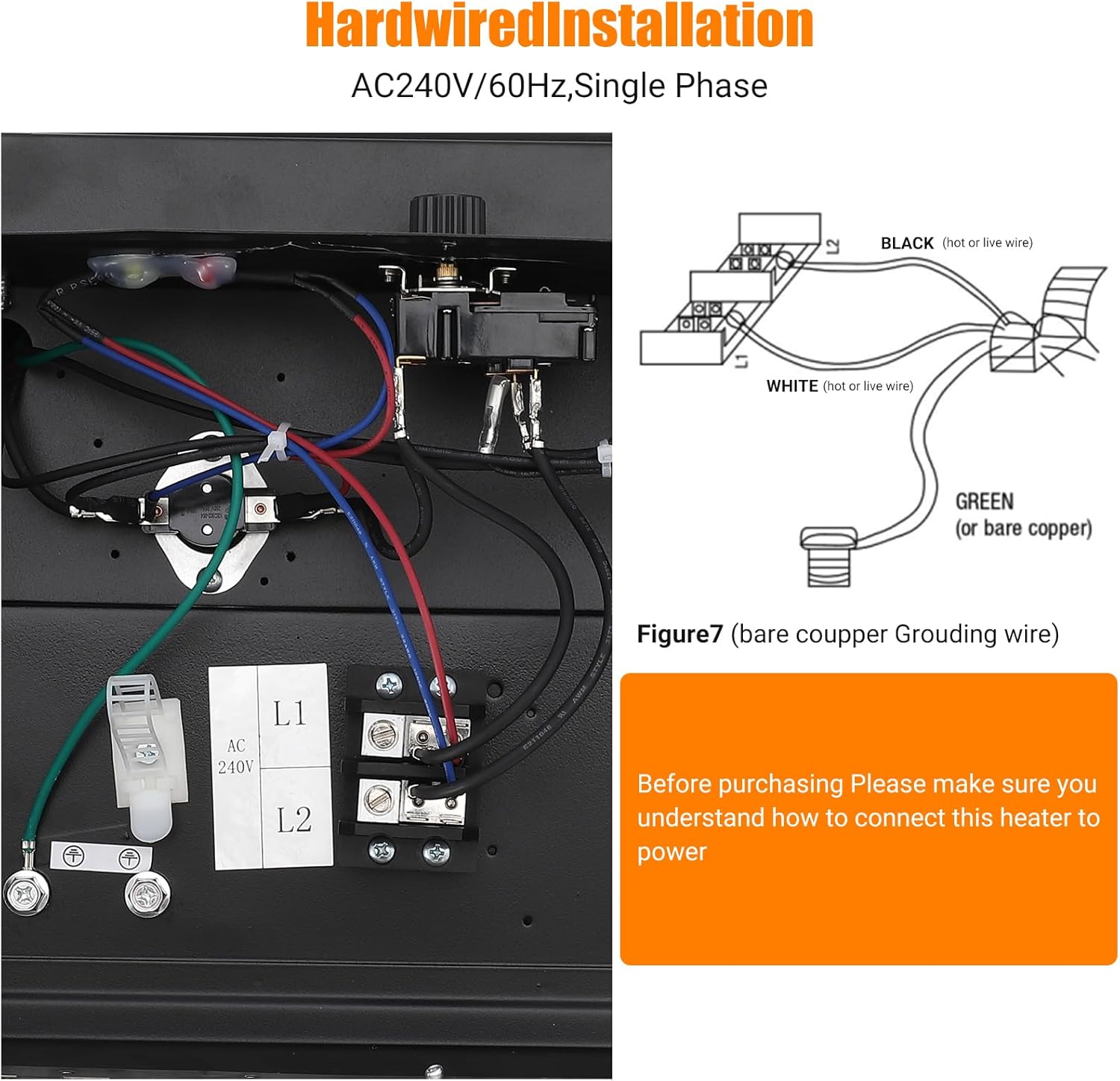 Qeetex LRB-PHO-15FH6NH6 Electric-Garage-Heaters - View #4