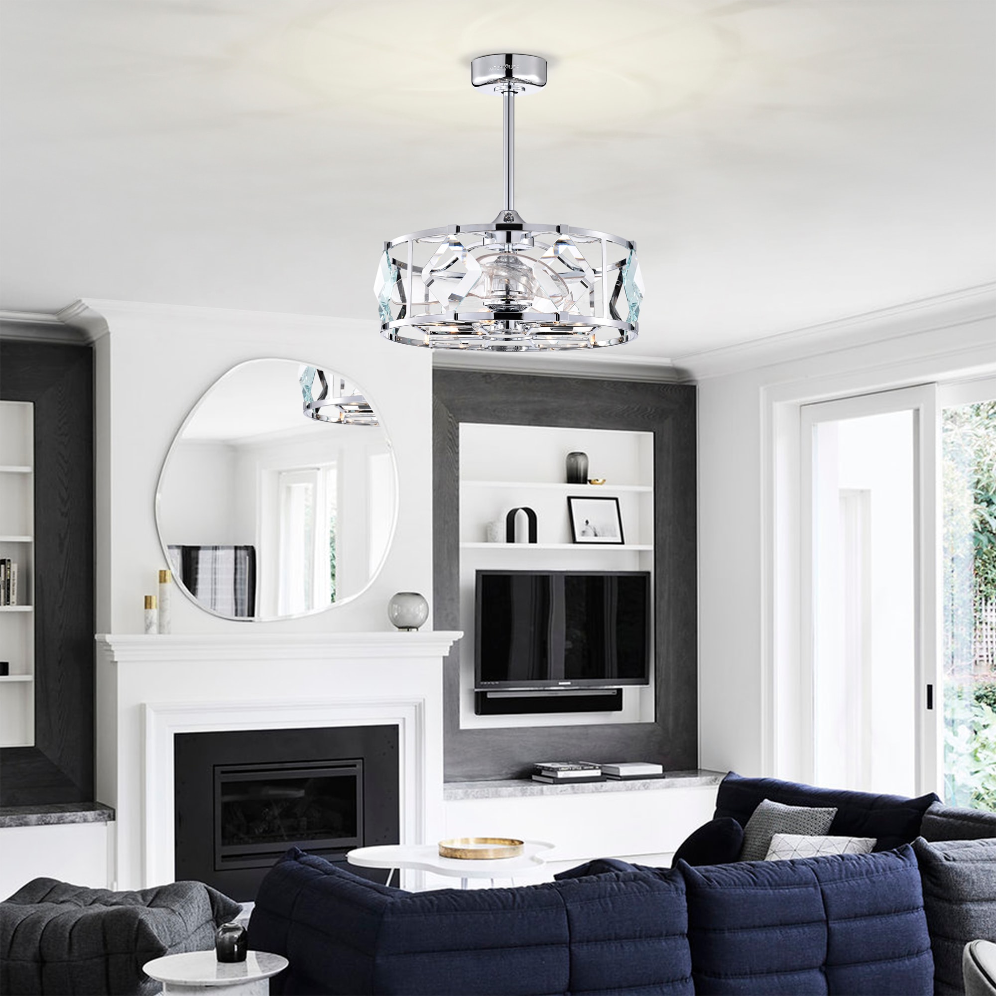 Home Accessories Inc DL01P04CH Ceiling-Fans - View #3