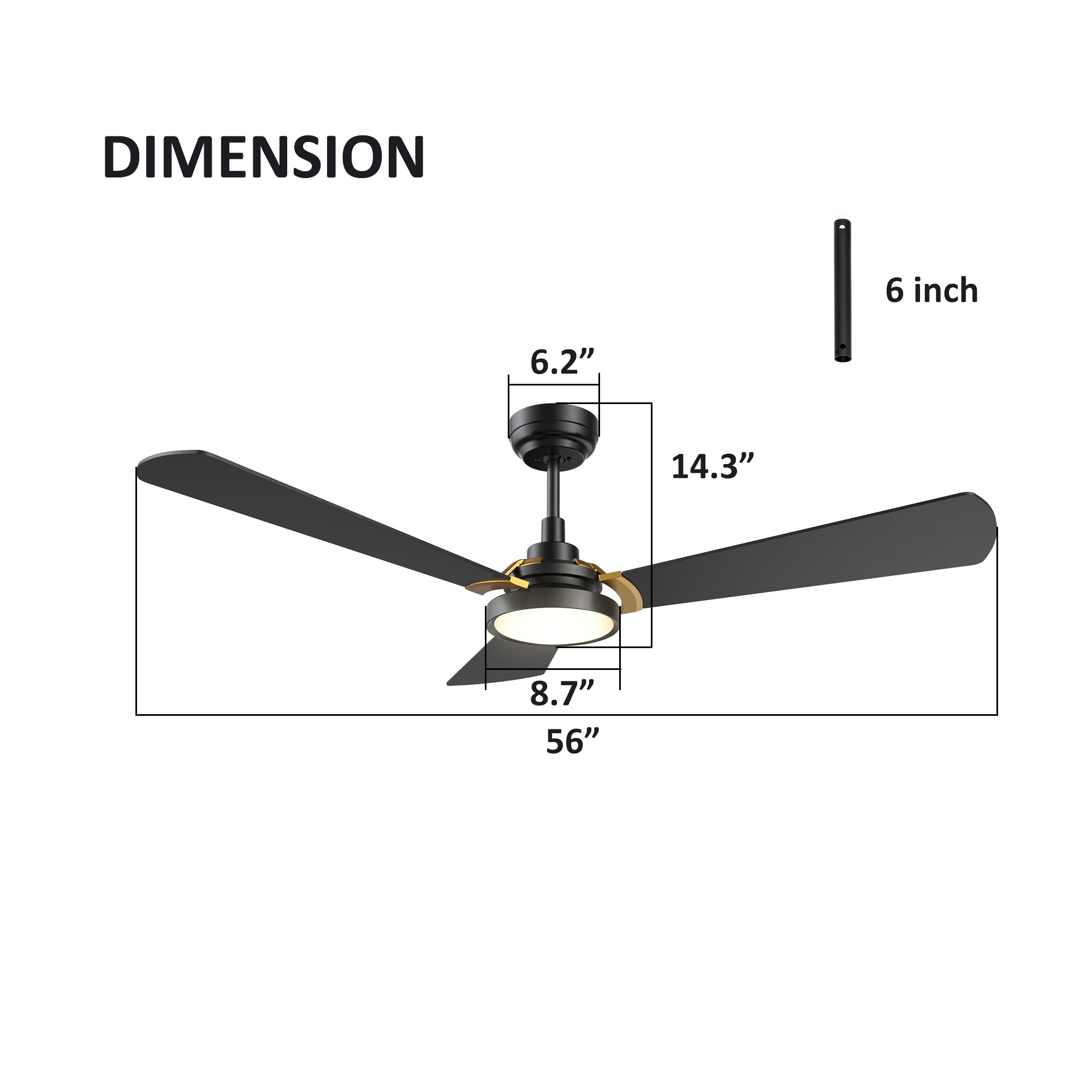 CARRO USA LS563B3-L22-B2-1G Ceiling-Fans - View #10