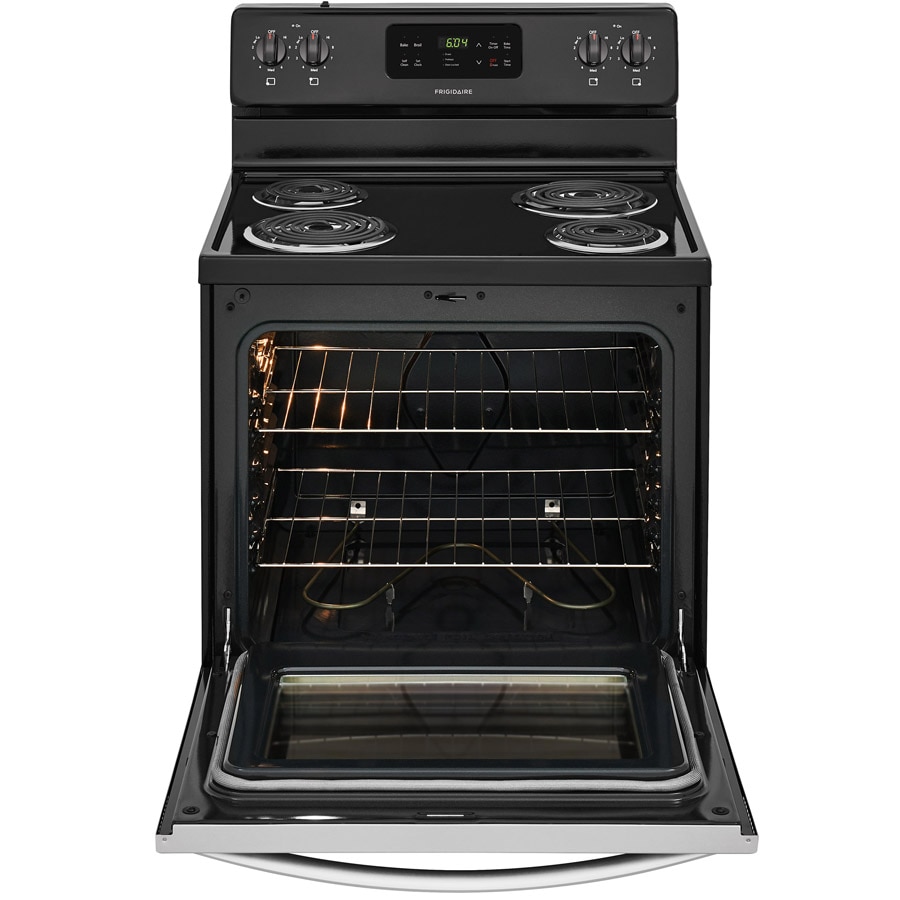 frigidaire electric range self cleaning