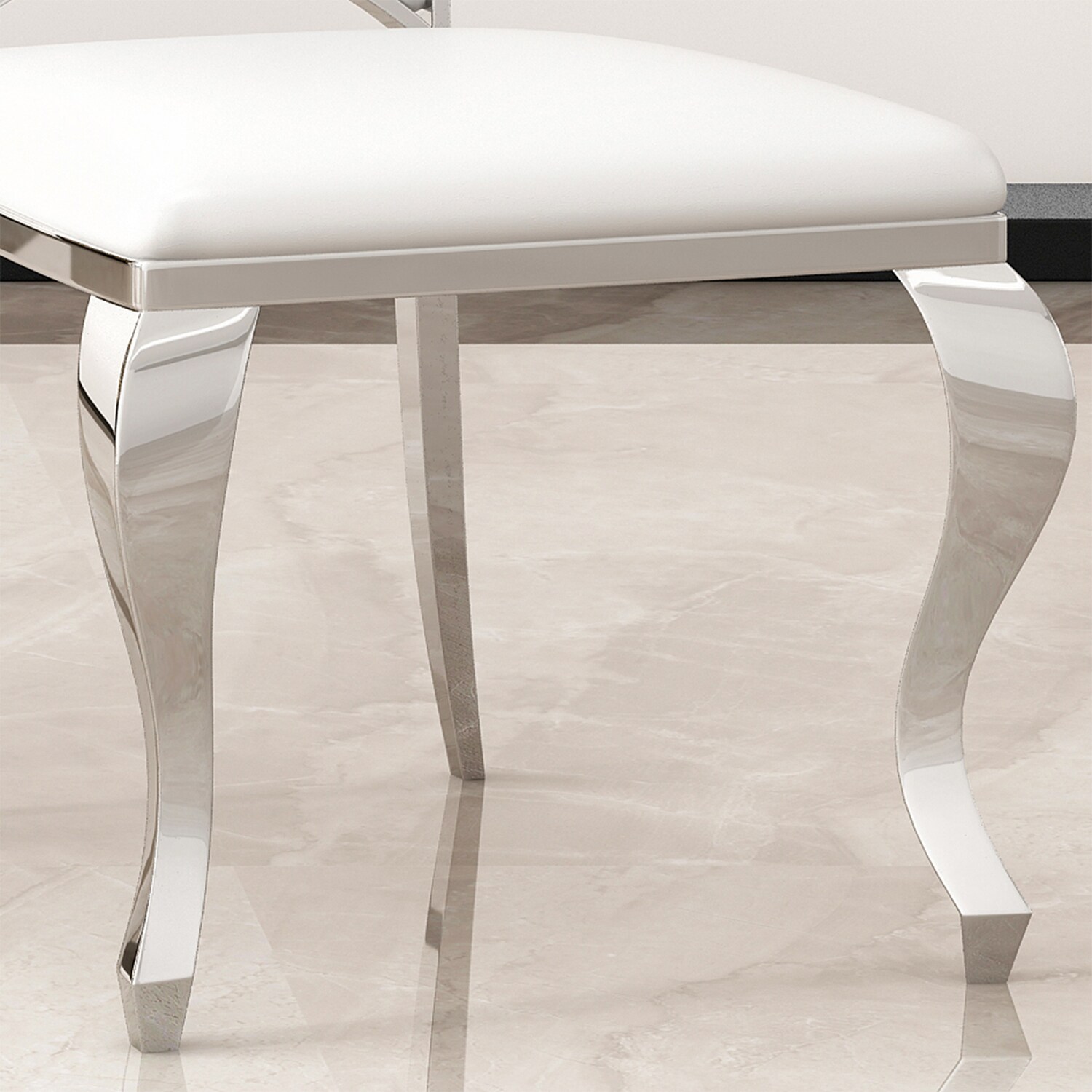 SINOFURN SYA010301WT Dining-Chairs - View #4