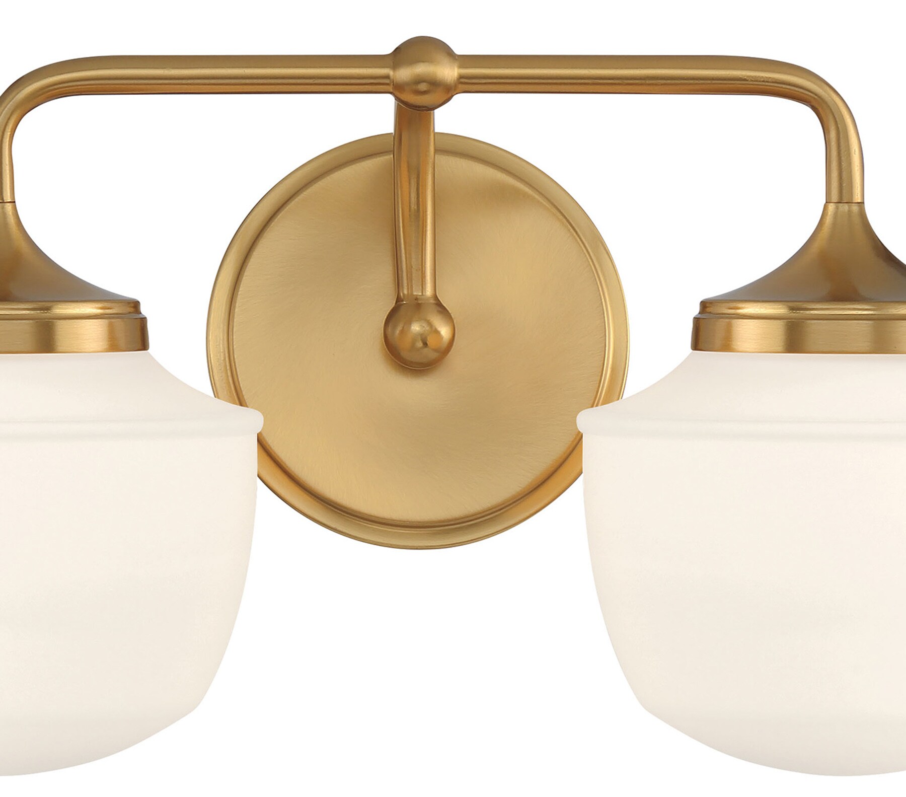 Minka Lavery Cornwell 16 in 2 Light Aged Brass Led Modern