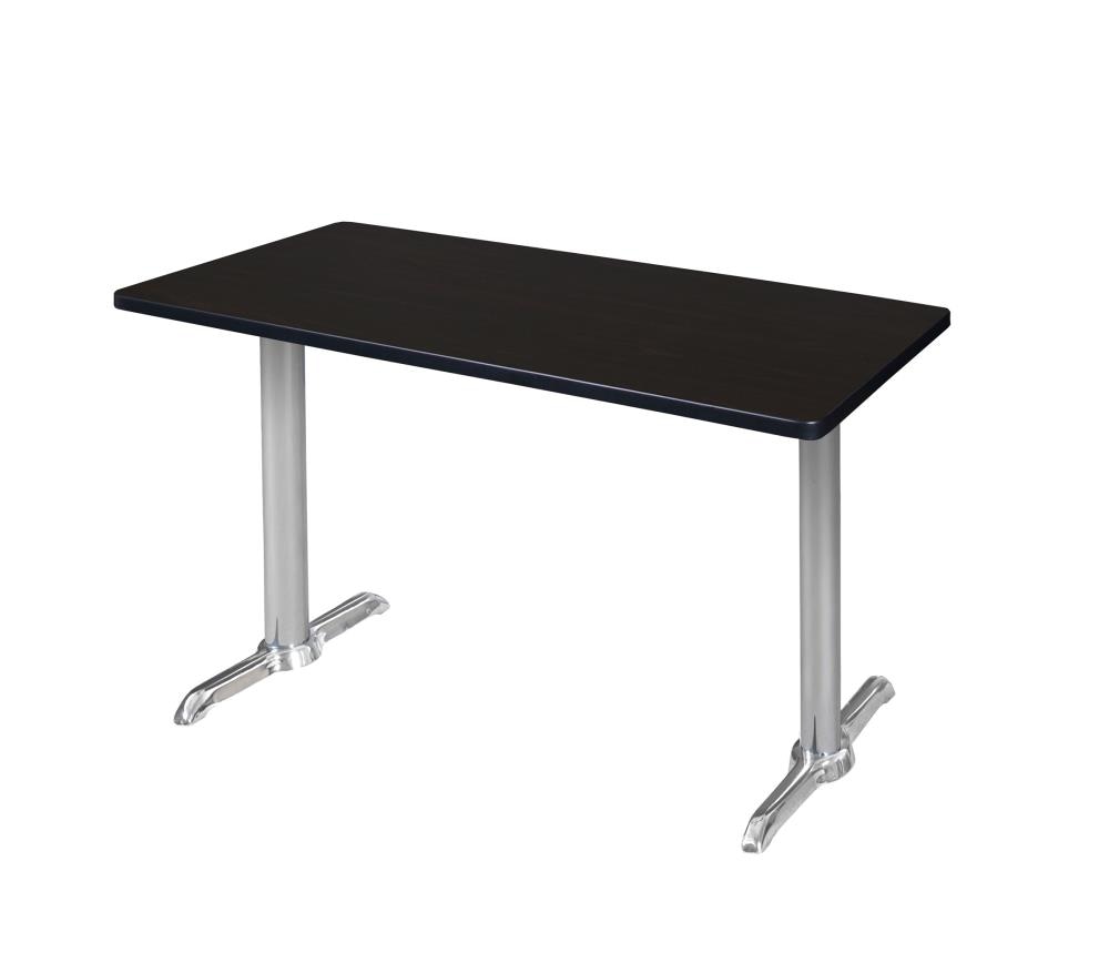 Regency MVTRCT4224MWCM Training Brown 4-Person Training Table (42-in W x 29-in H)
