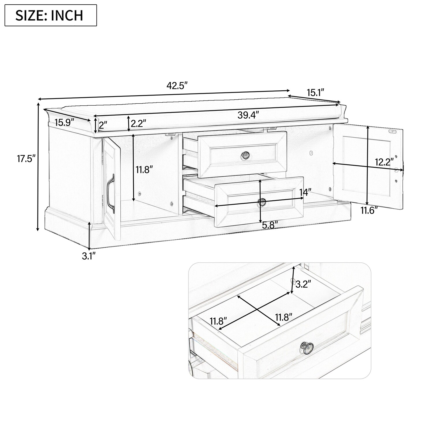 Mondawe OR-53AAC-US bench - View #18