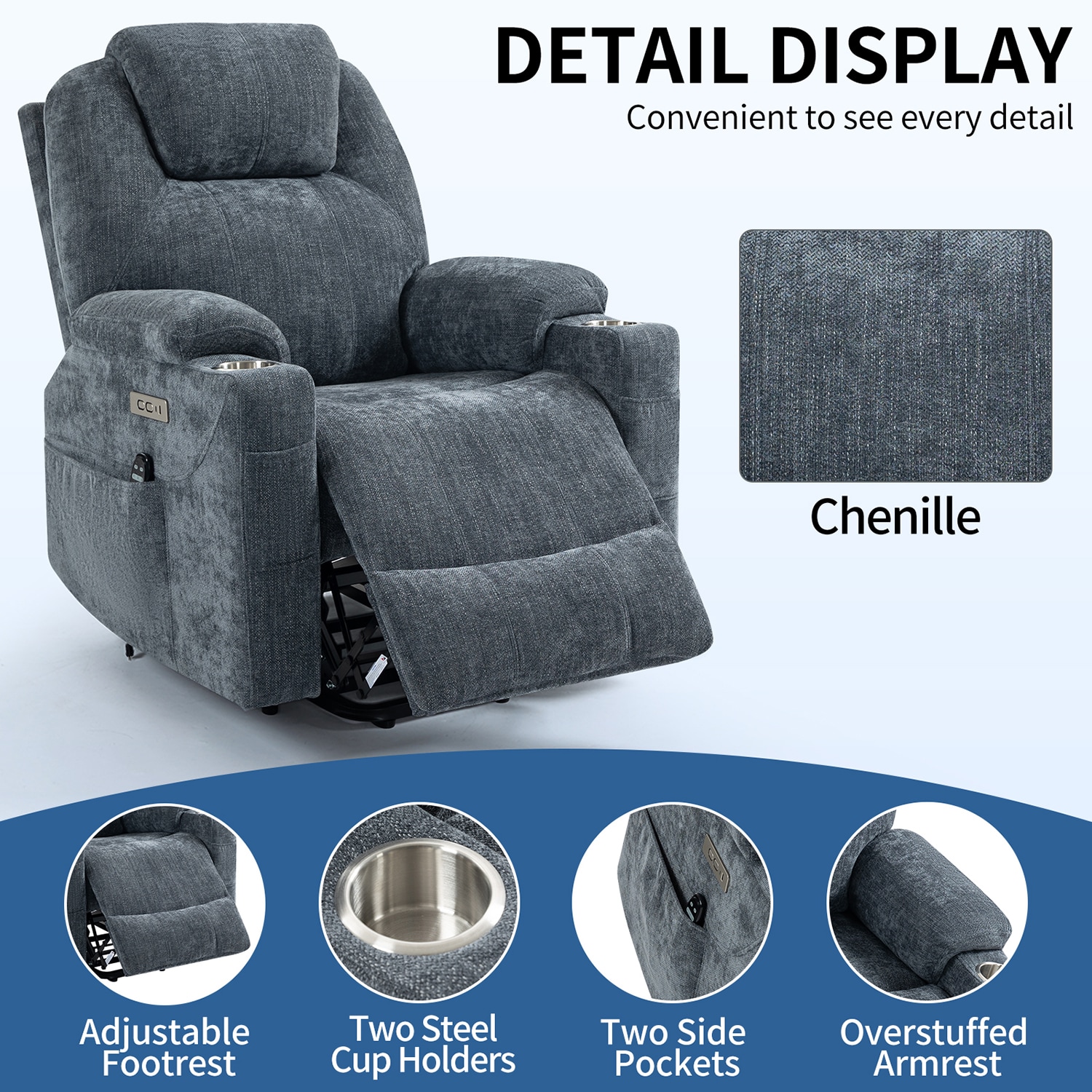 GZMR 70623BR-CROV recliners - View #4