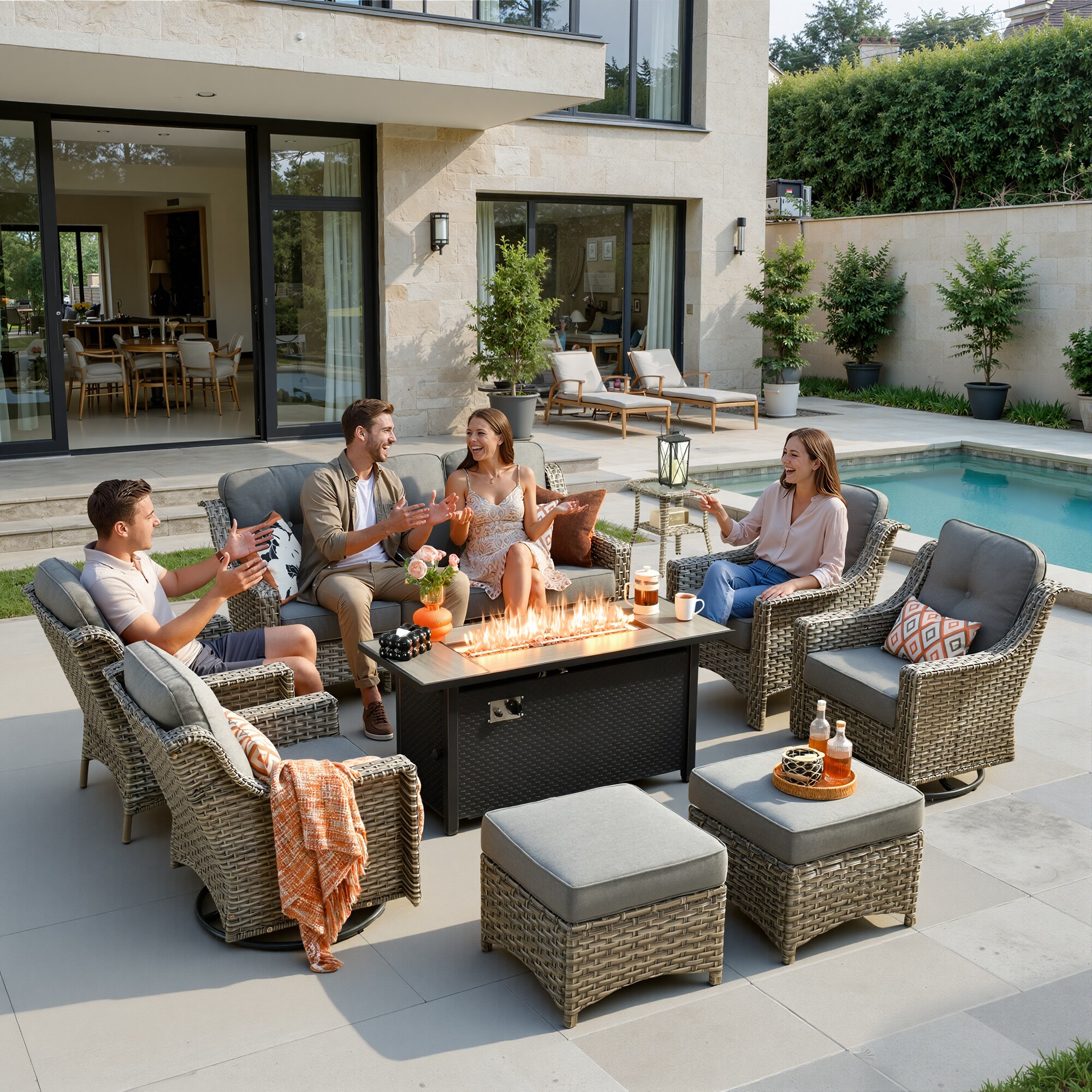 ALTRIGUS 6LCFP8503YZPAD209 Patio-Conversation-Sets - View #2