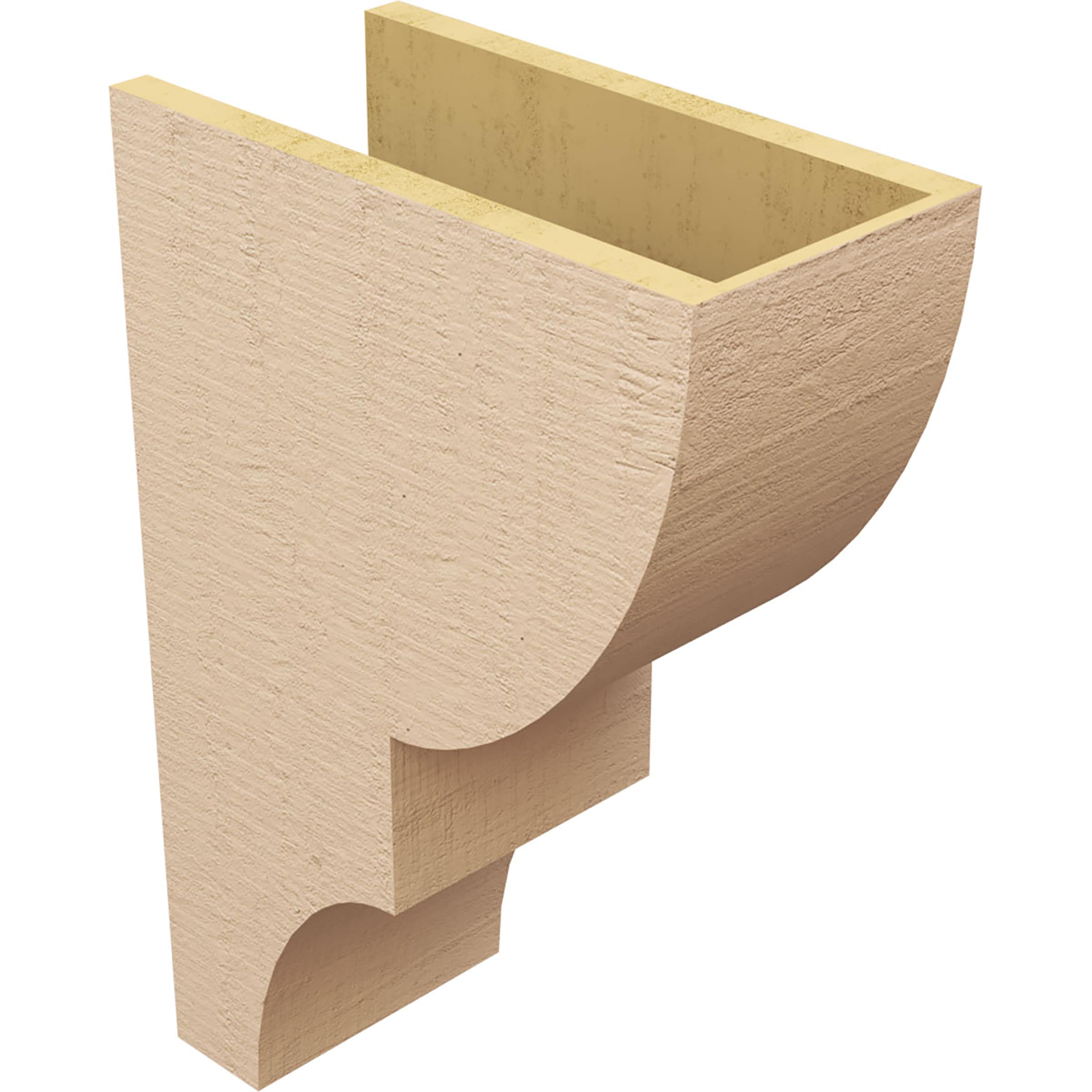 Ekena Millwork CORU08X16X24RIDRCPR corbels - View #5