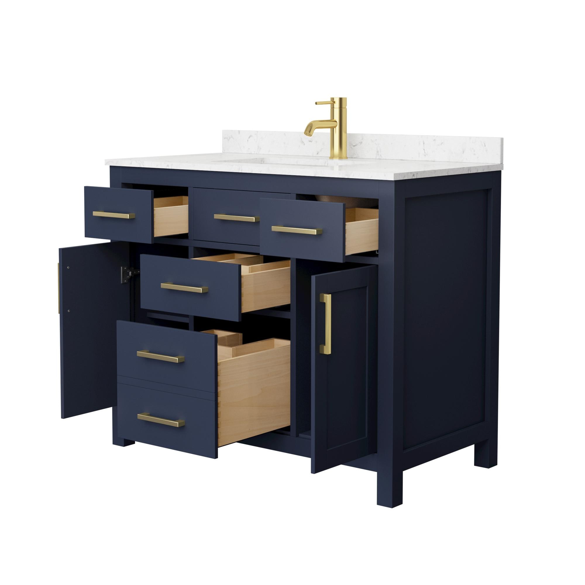 Wyndham Collection WCG242442SBLCCUNSMXX Bath-Vanity-Combo - View #3