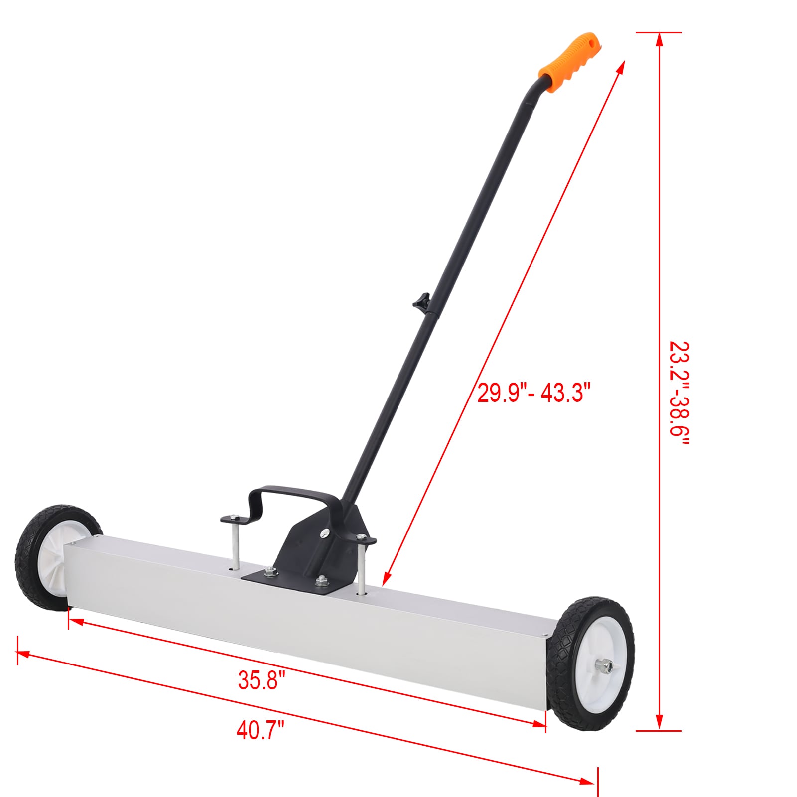Steel Core 17 in. Mini Magnetic Sweeper at Lowes.com