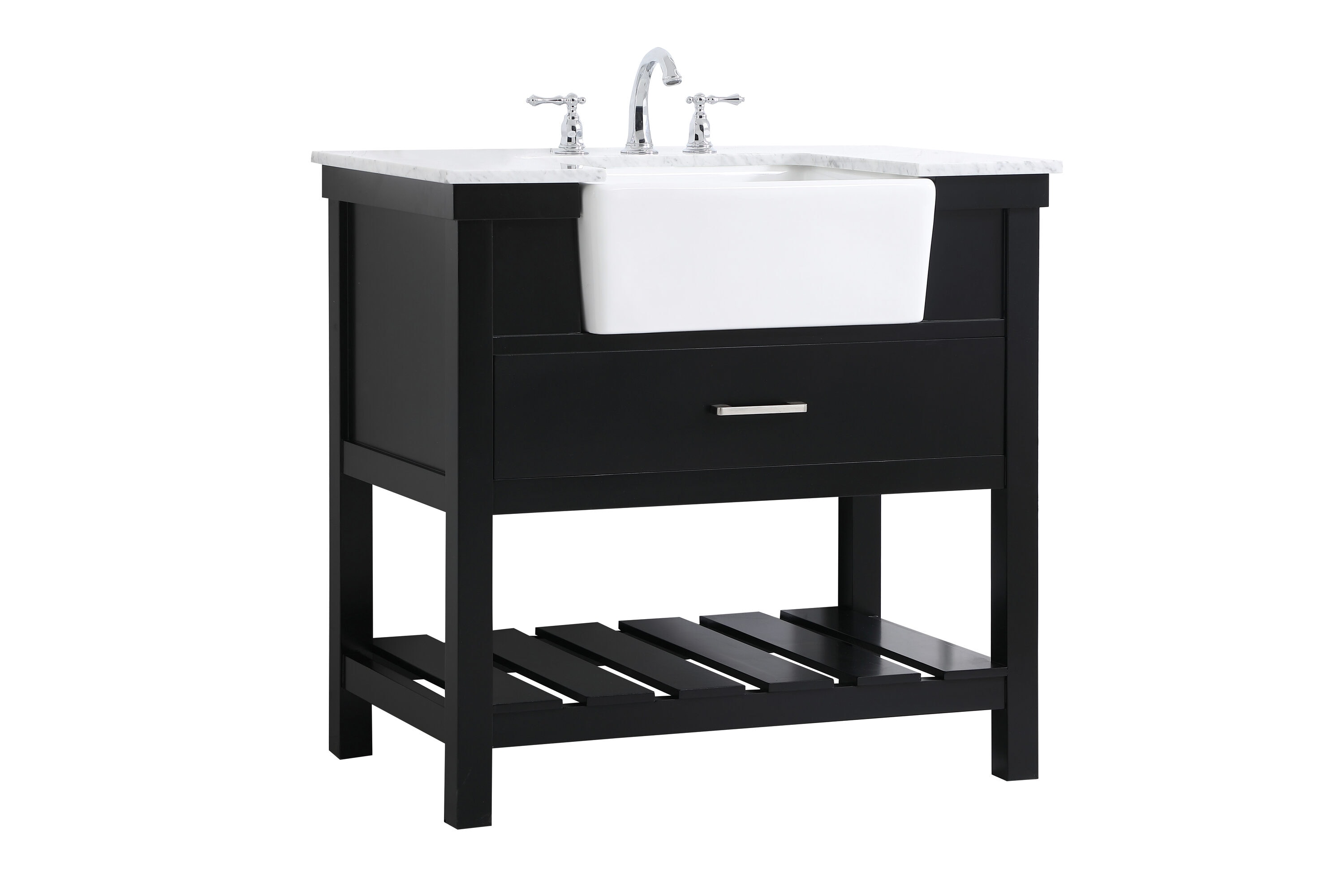Elegant Decor HF180408BK Bath-Vanity-Combo - View #8