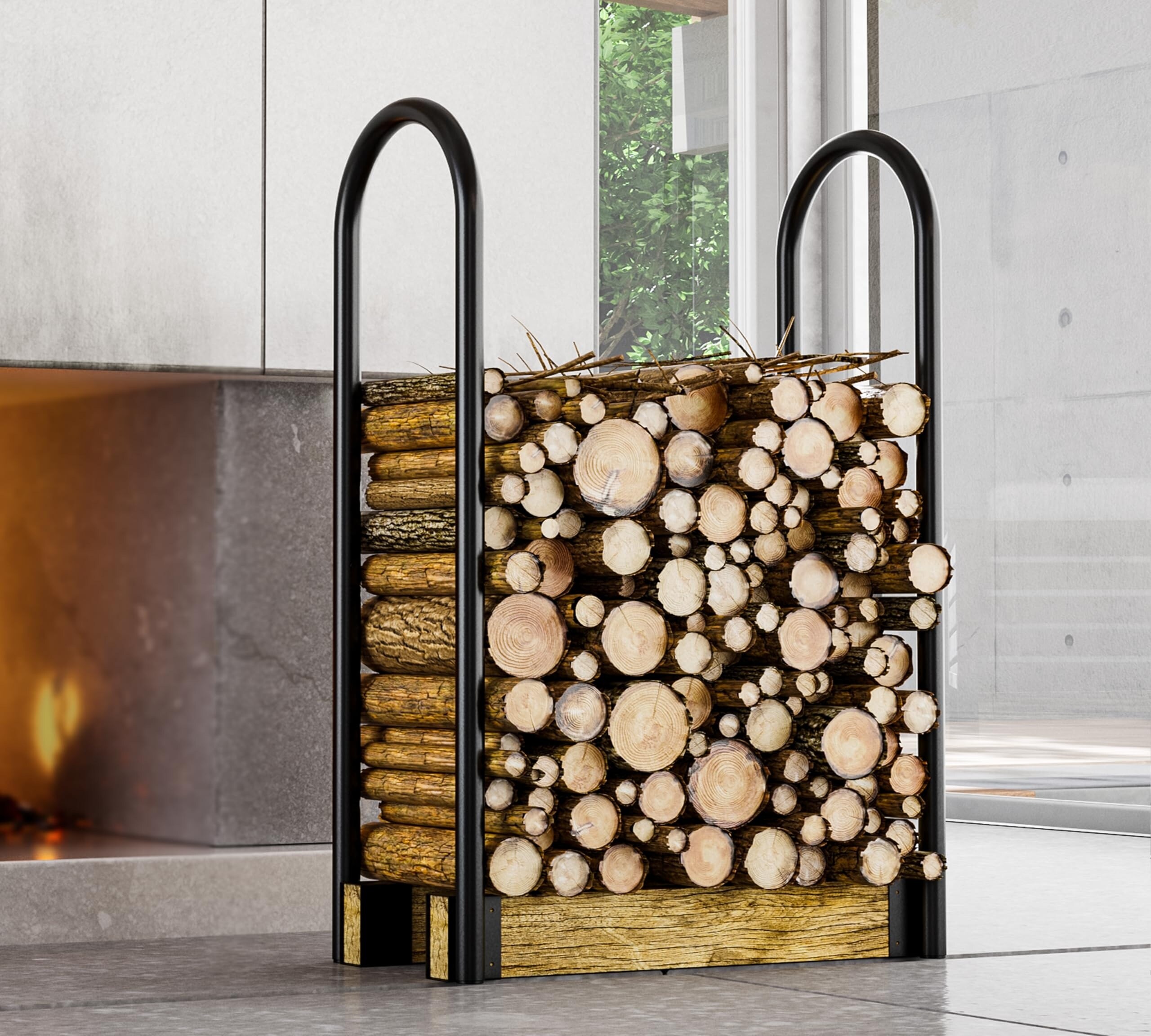 Etokfoks LET0A6DG4 Firewood-Storage - View #3