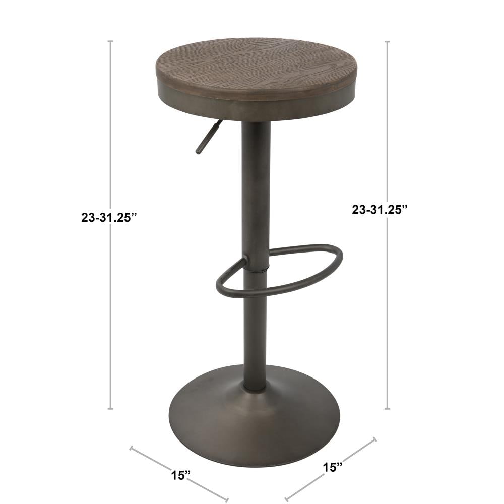 LumiSource BS-DAK GY+BN2 stools - View #9