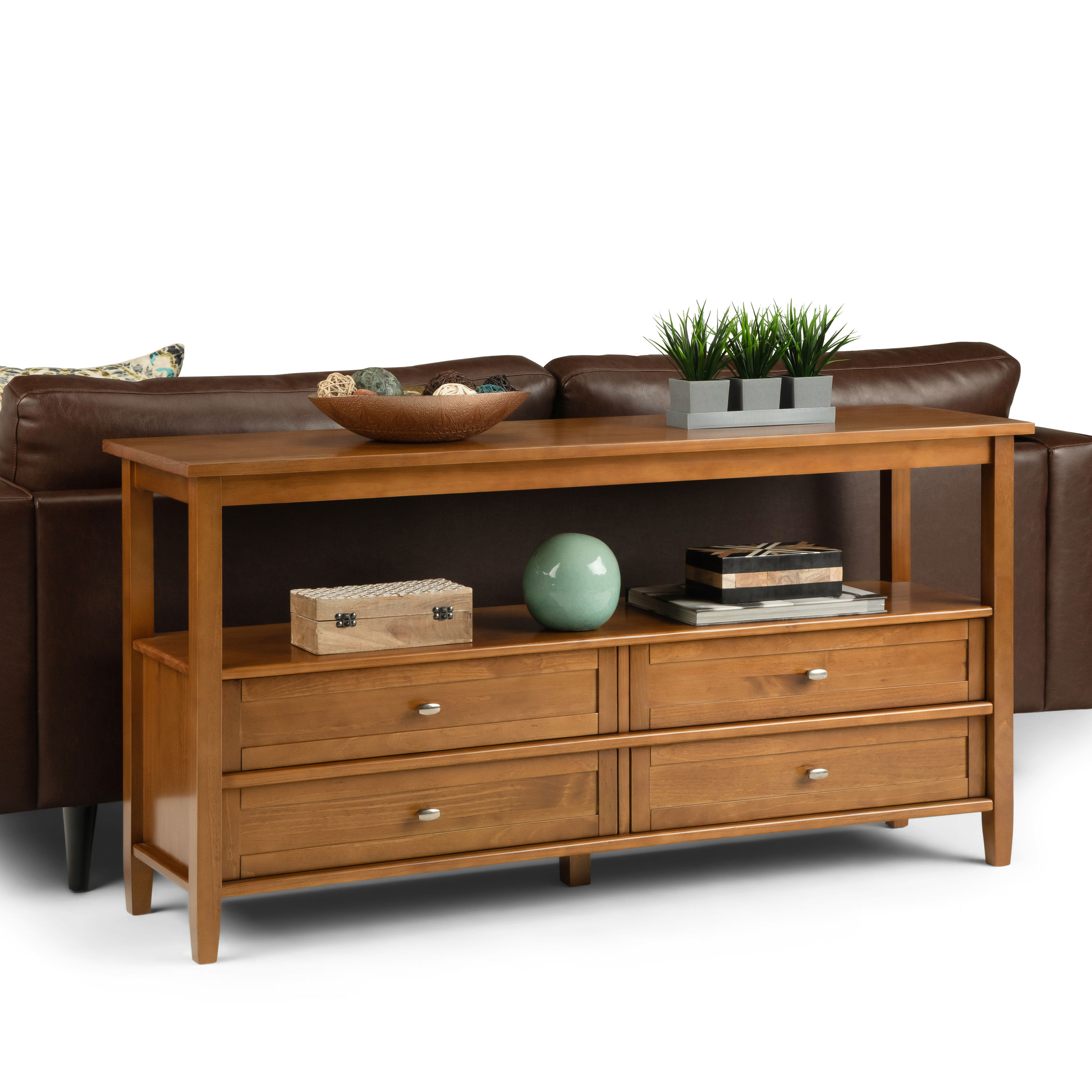 Simpli Home AXCRWSH07-LGB Console-Sofa-Tables - View #9