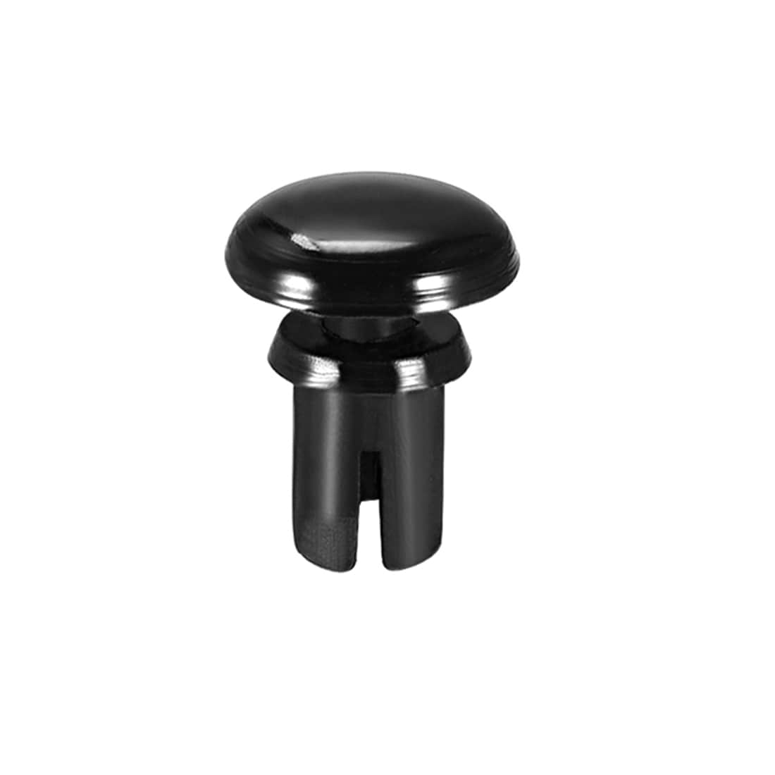 Unique Bargains Push Clips Rivets 3mm x 4.6mm PCB Circuit Panel Nylon Fasteners Black 200pcs #S26062500UX2585