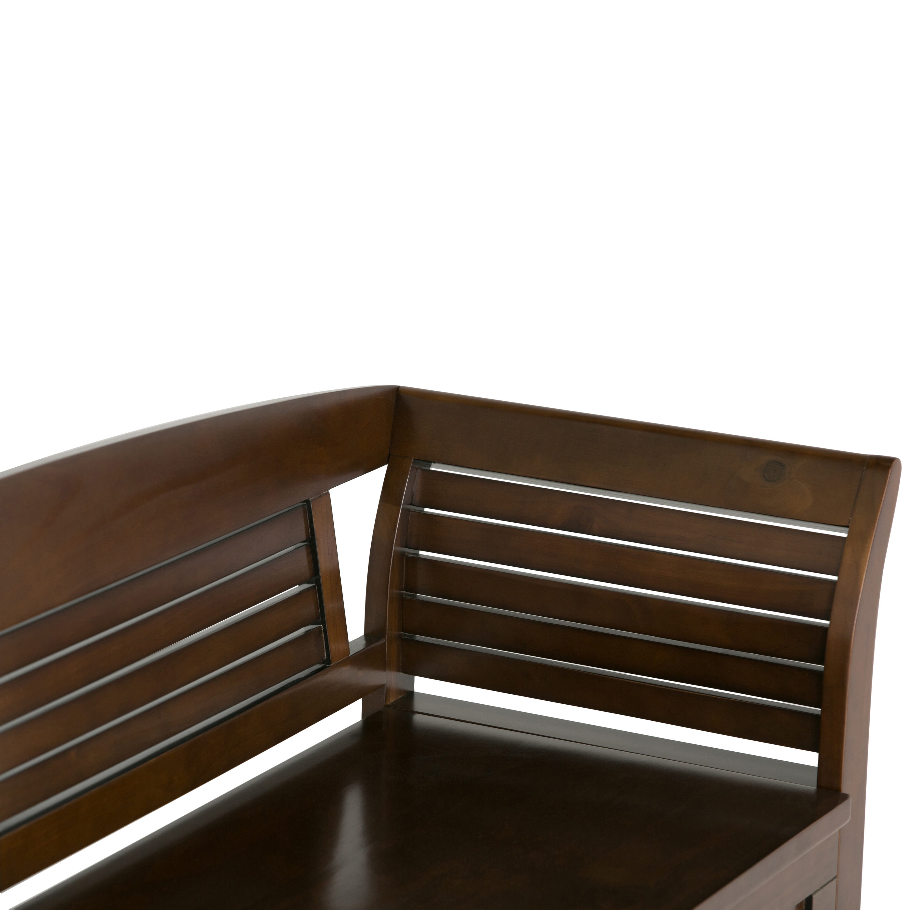 Simpli Home 3AXCARLBEN-MB bench - View #4