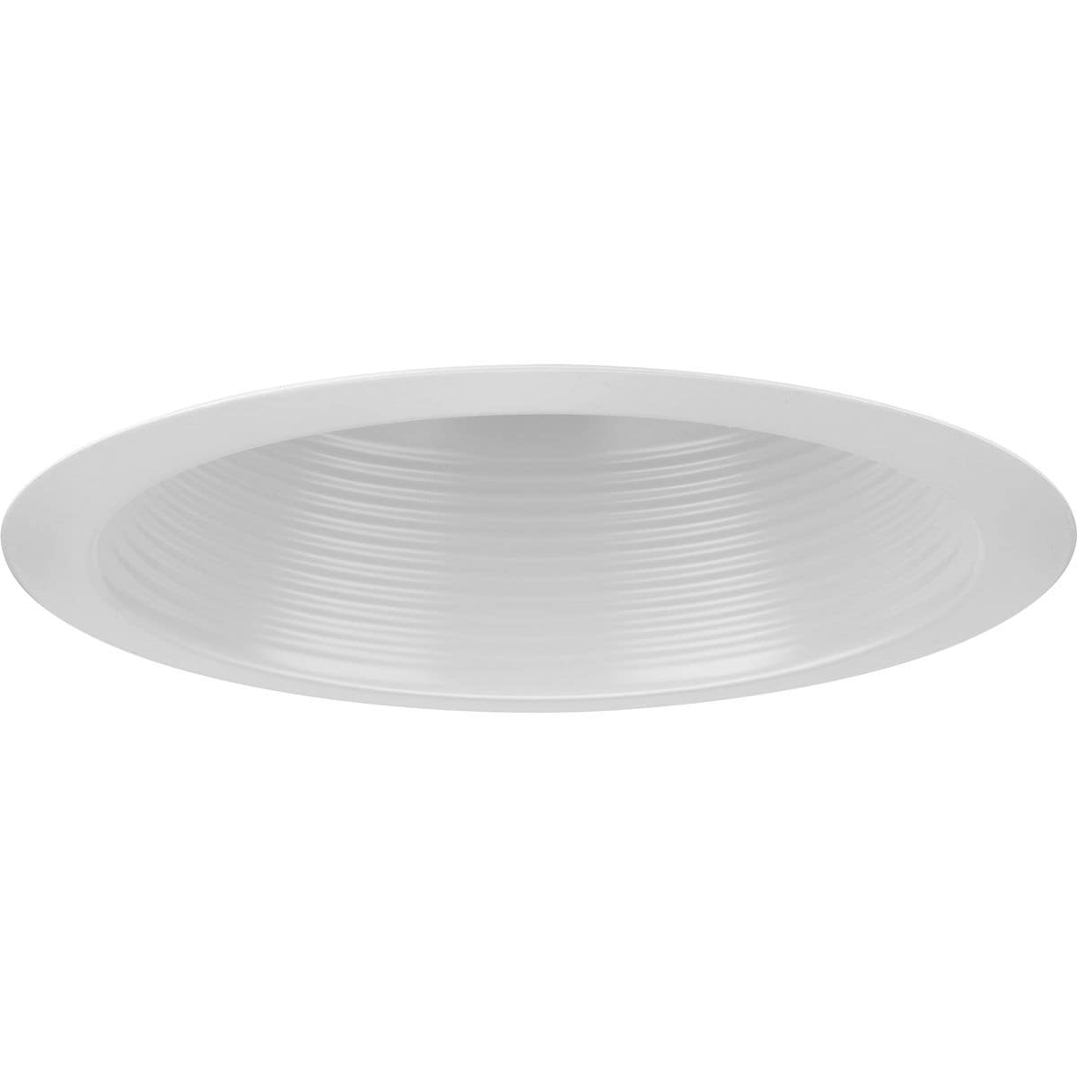 Progress Lighting P806000-028 6" Recessed Trim 6-in Satin White Baffle Recessed Light Trim