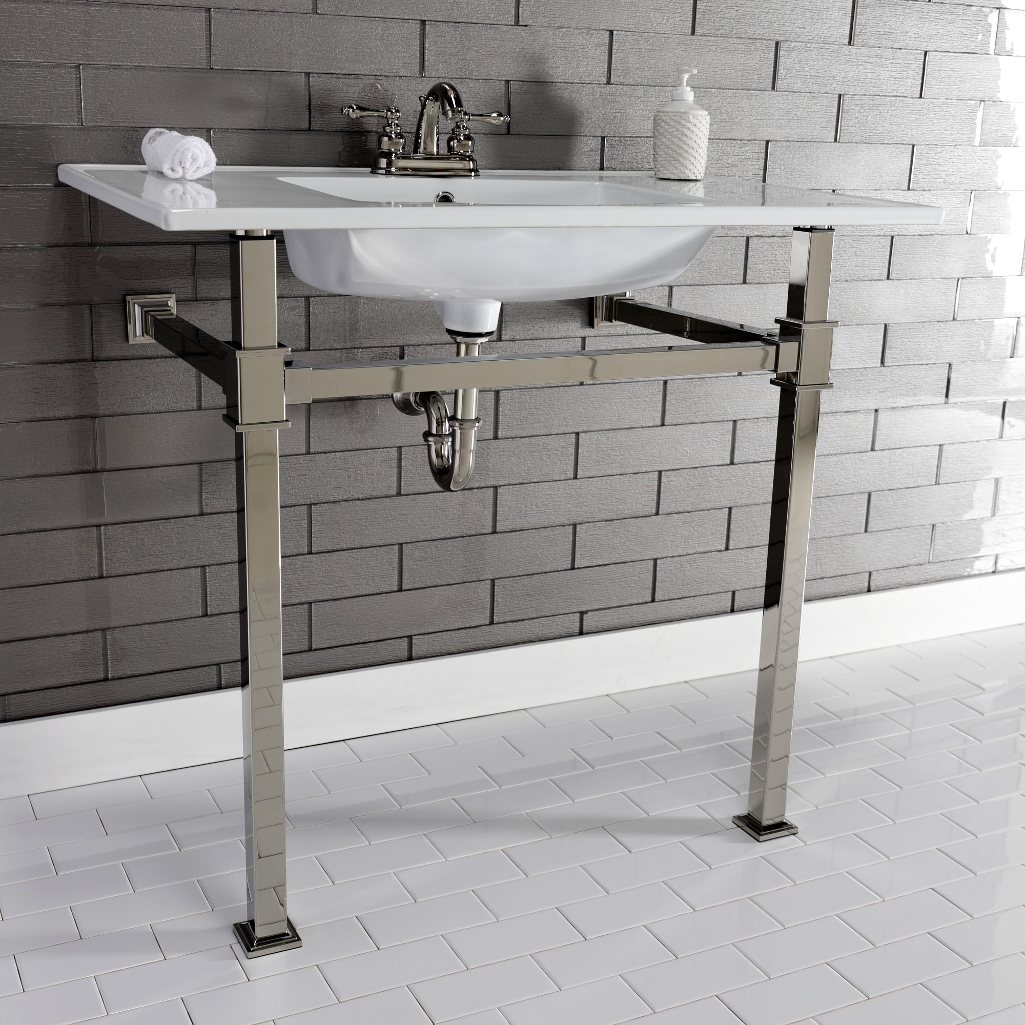 Kingston Brass WLKVPB37224Q6 Bath-Sink - View #5