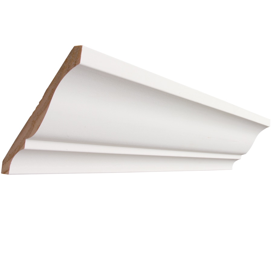 RELIABILT L  4716FJPMD 4-5/8-in x 16-ft Pine Primed Wood L 47 Crown Moulding