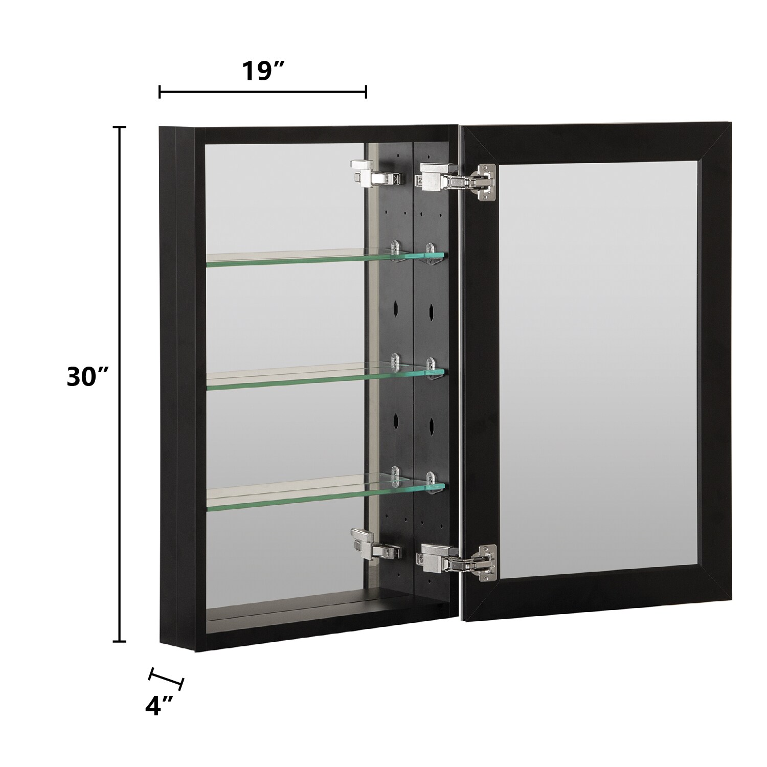 WELLFOR KAFMCB3S19-30 Bathroom-Medicine-Cabinets - View #7
