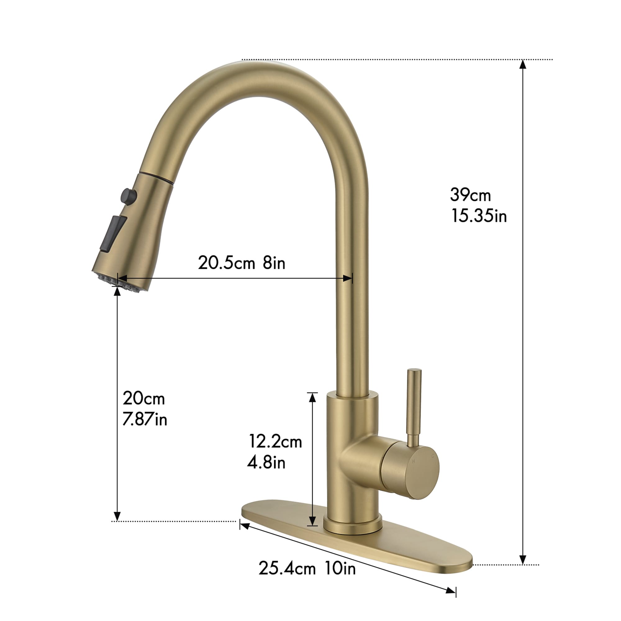 CASAINC CA-YW936BN Kitchen-Faucets - View #6