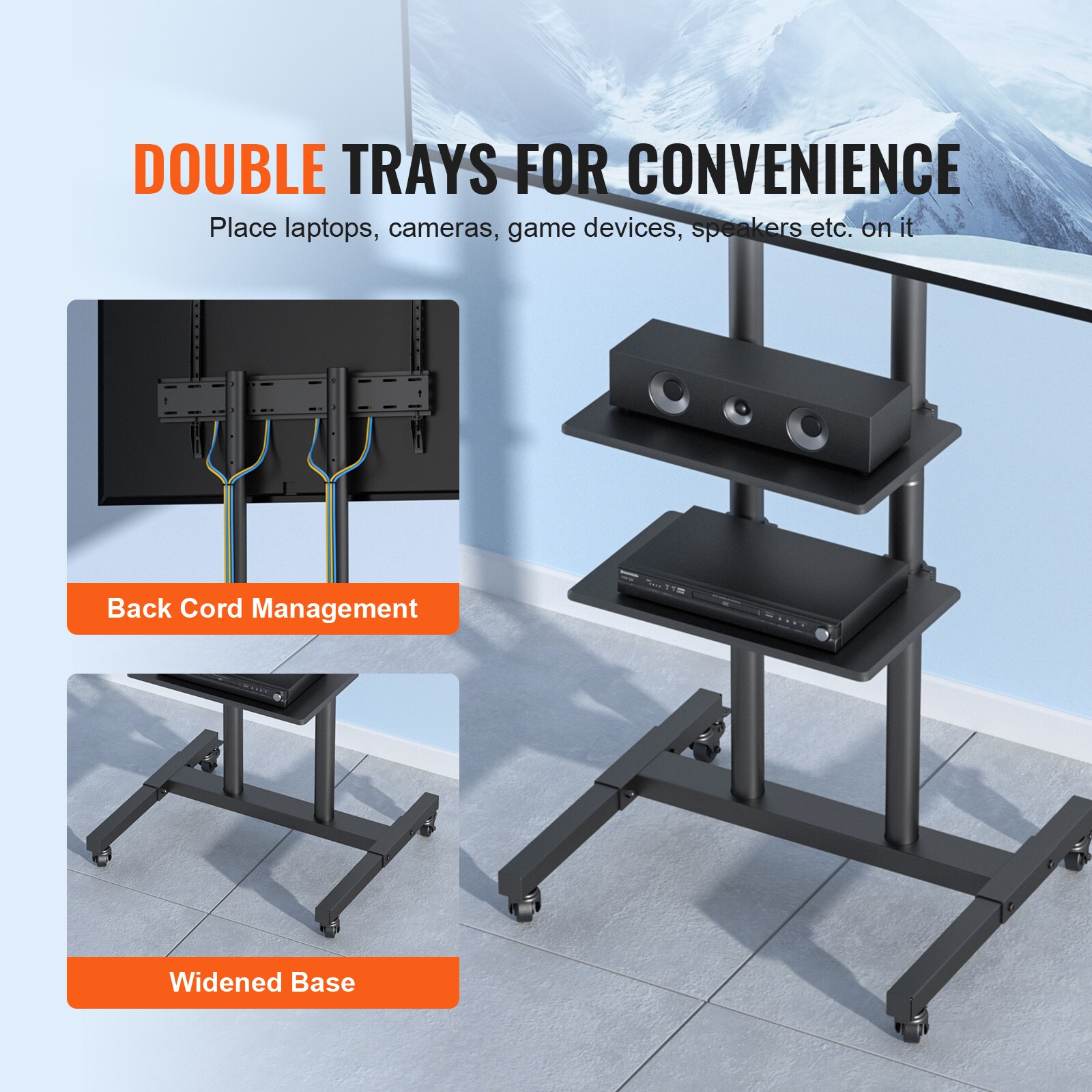 VEVOR LDDSZJKYDLY8557PTV0 Tv-Mounts - View #6