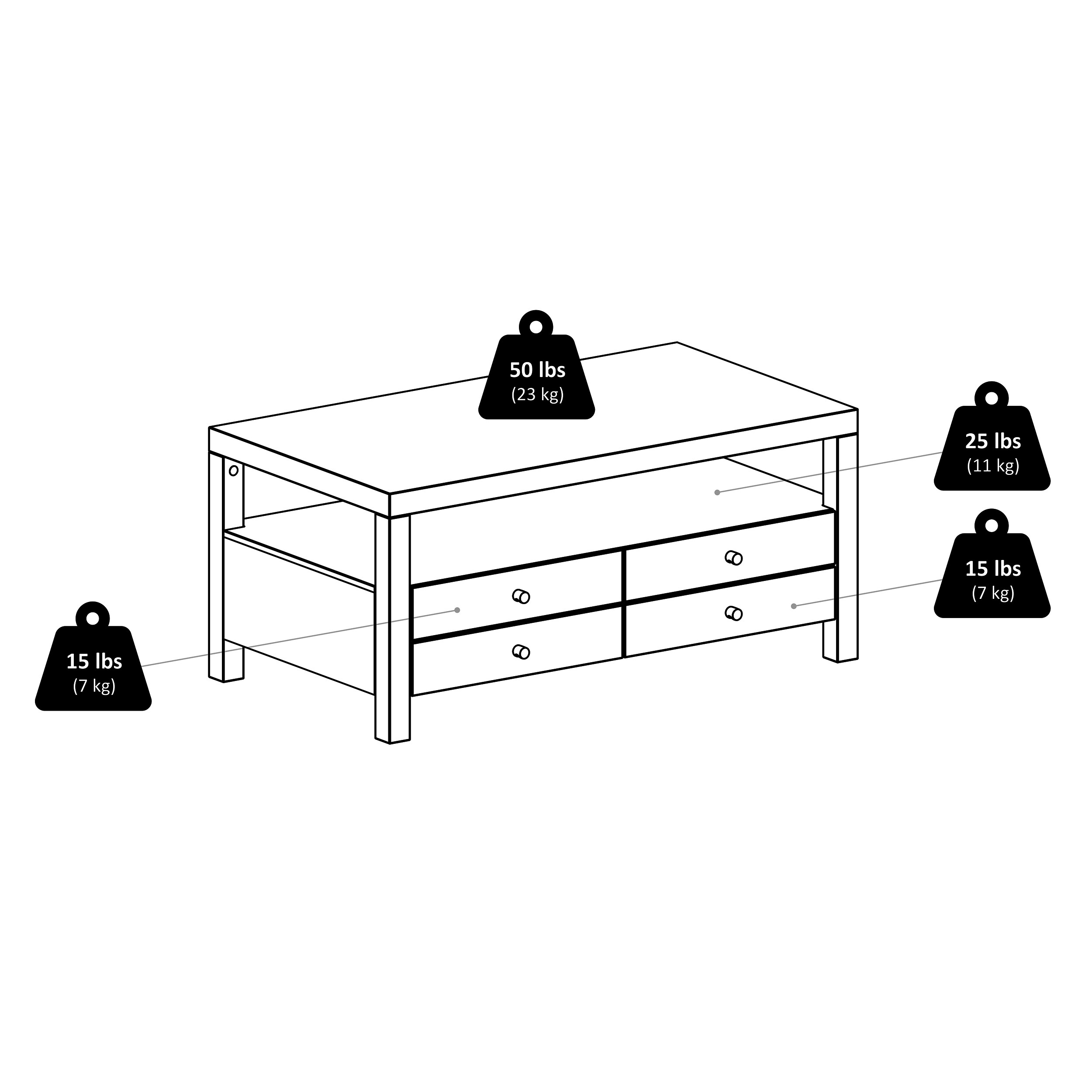 Winsome Wood 92643 Coffee-Tables - View #10