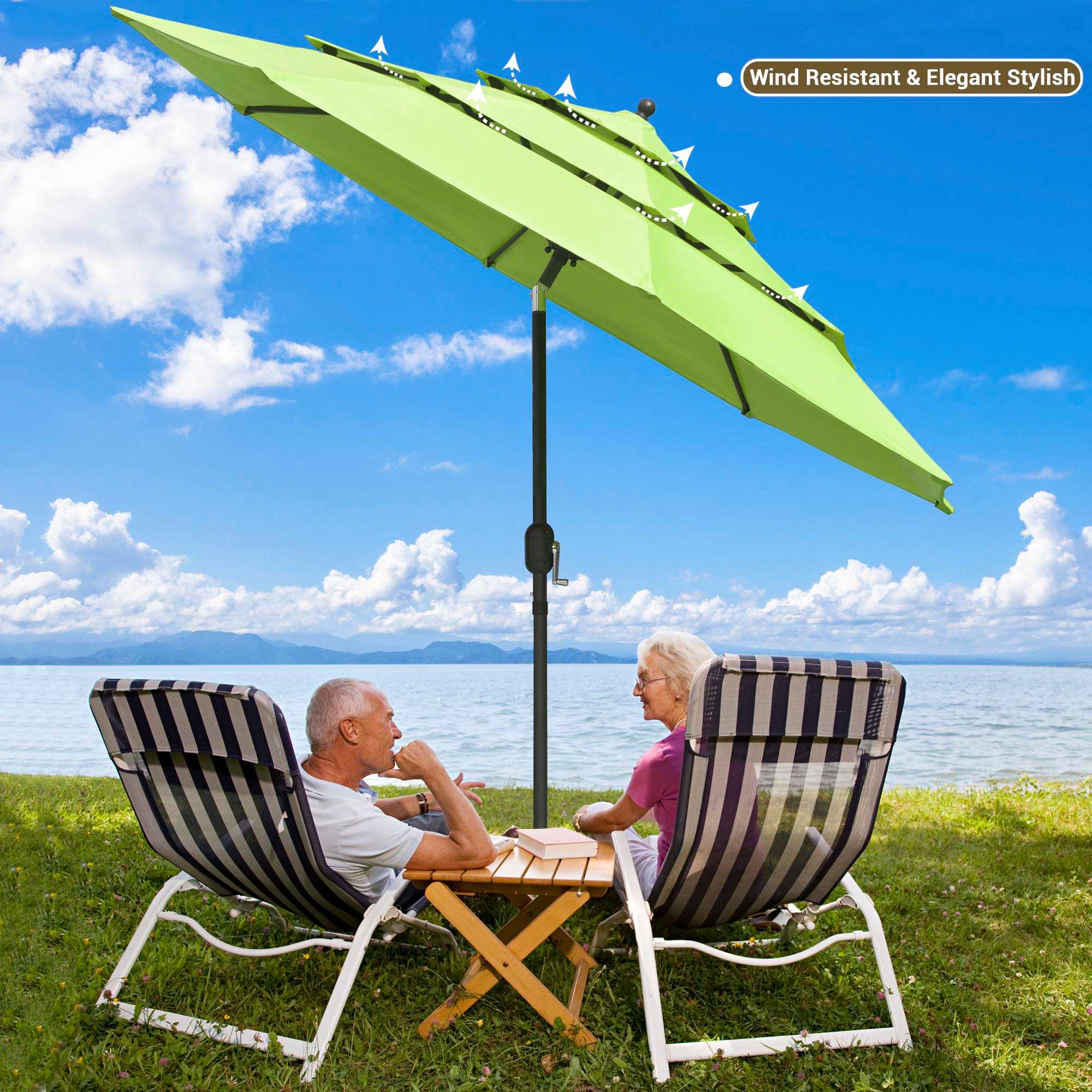 Yescom 07UMB039-3T10F-F4-LO Umbrellas-2 - View #2