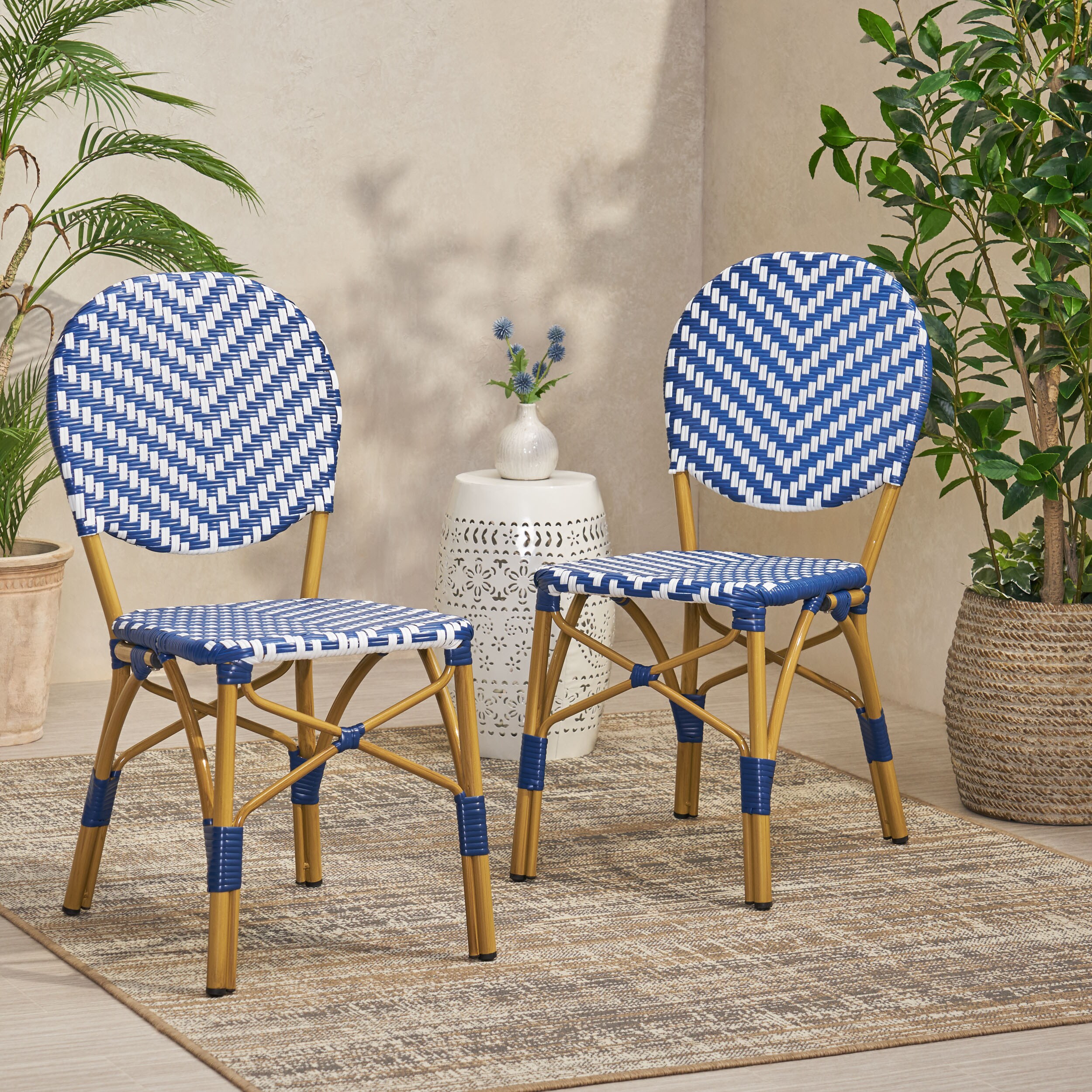Moda Furnishings MD71418-NBLU Patio-Chairs - View #3