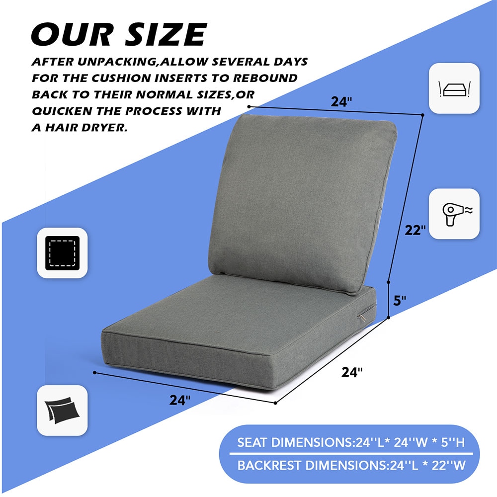Zeus & Ruta PACUSH-02 Patio-Furniture-Cushions - View #7