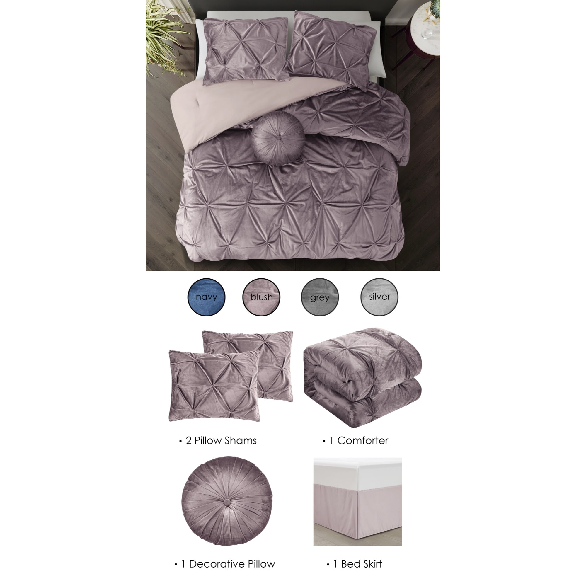 Grace Living GCS361-02BHQ-LS Comforters-And-Bedspreads - View #3