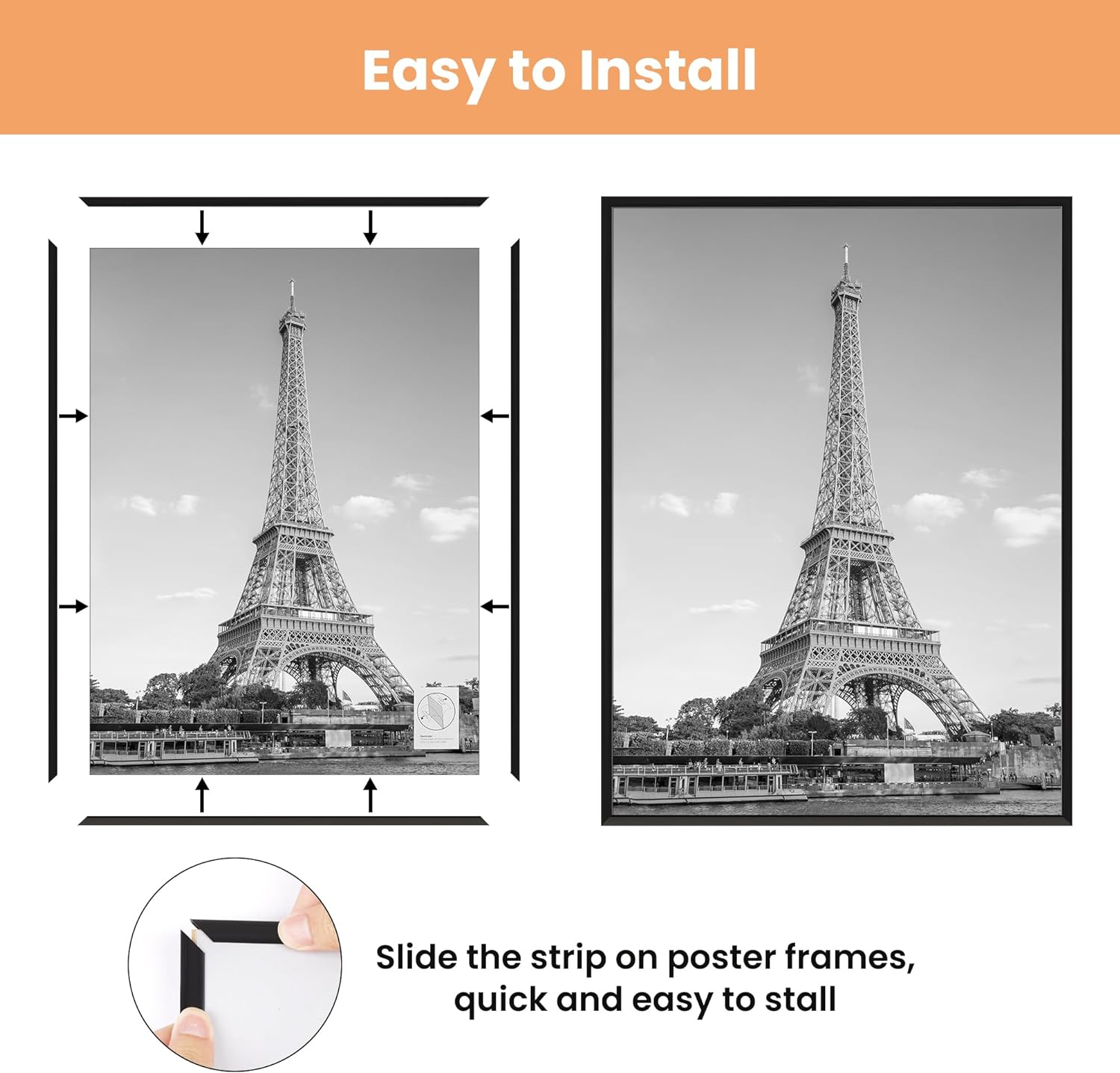 Upsimples B0C69B8DMW Picture-Frames - View #3