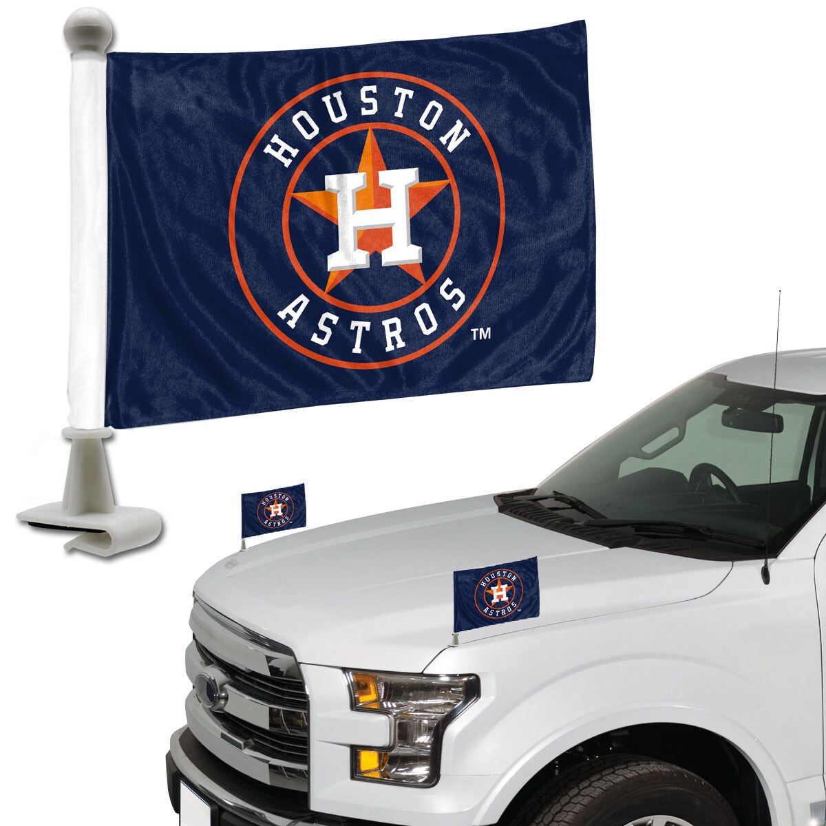 FANMATS Houston Astros MLB Ambassador Flag Set 2-Pack Flag Pair at