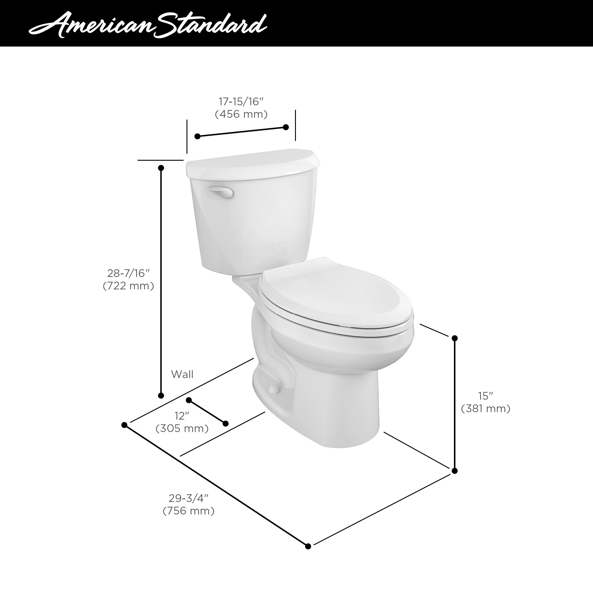 American Standard 250CA104.020 toilets - View #5