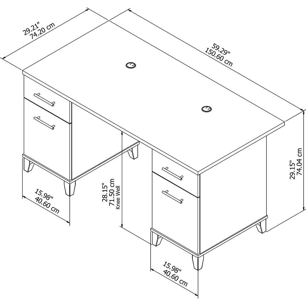 Bush Furniture WC81628K desks - View #6