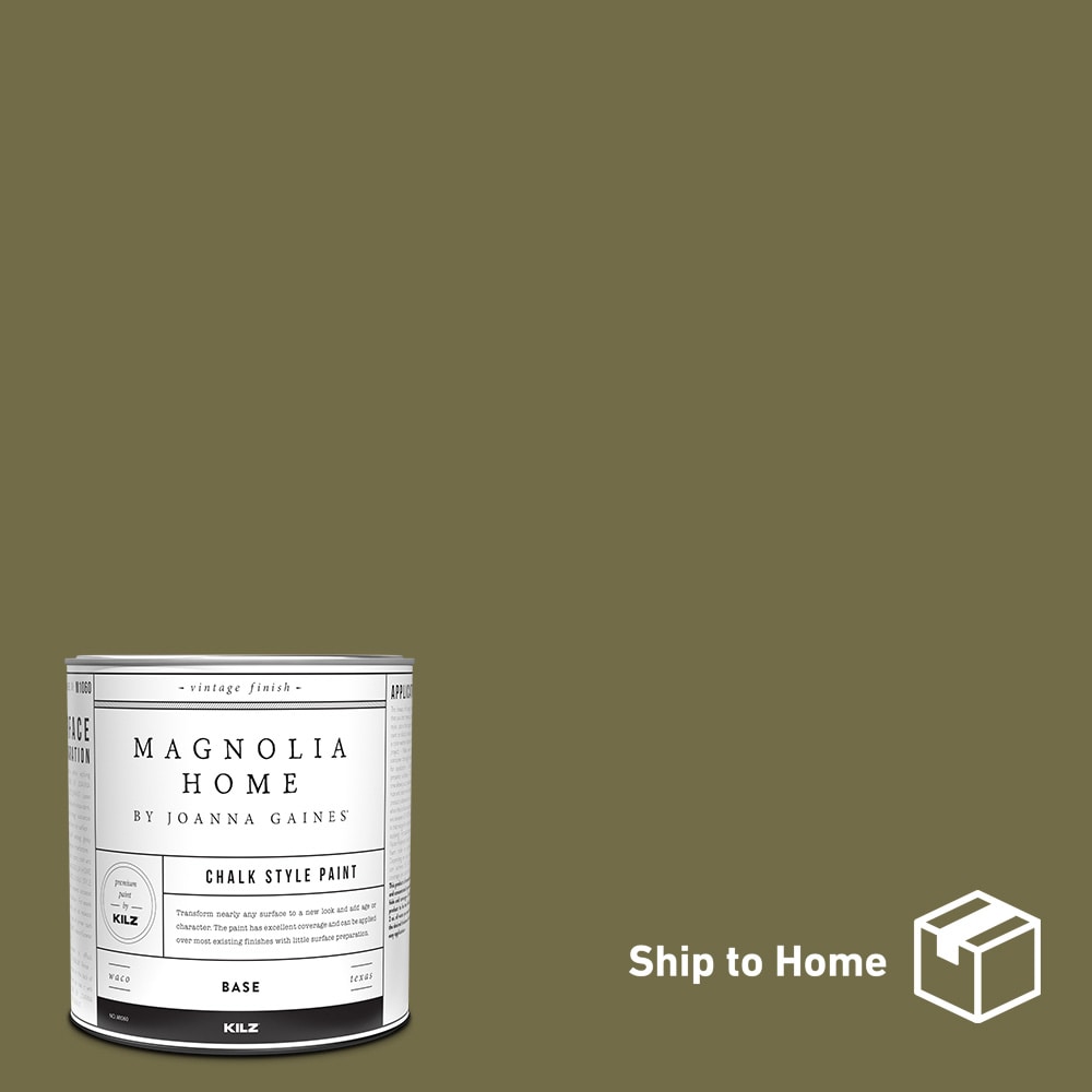 Magnolia Home 00176204 by Joanna Gaines Water-based Pre-tinted Low Odor Landscape Chalky Paint (1-quart)