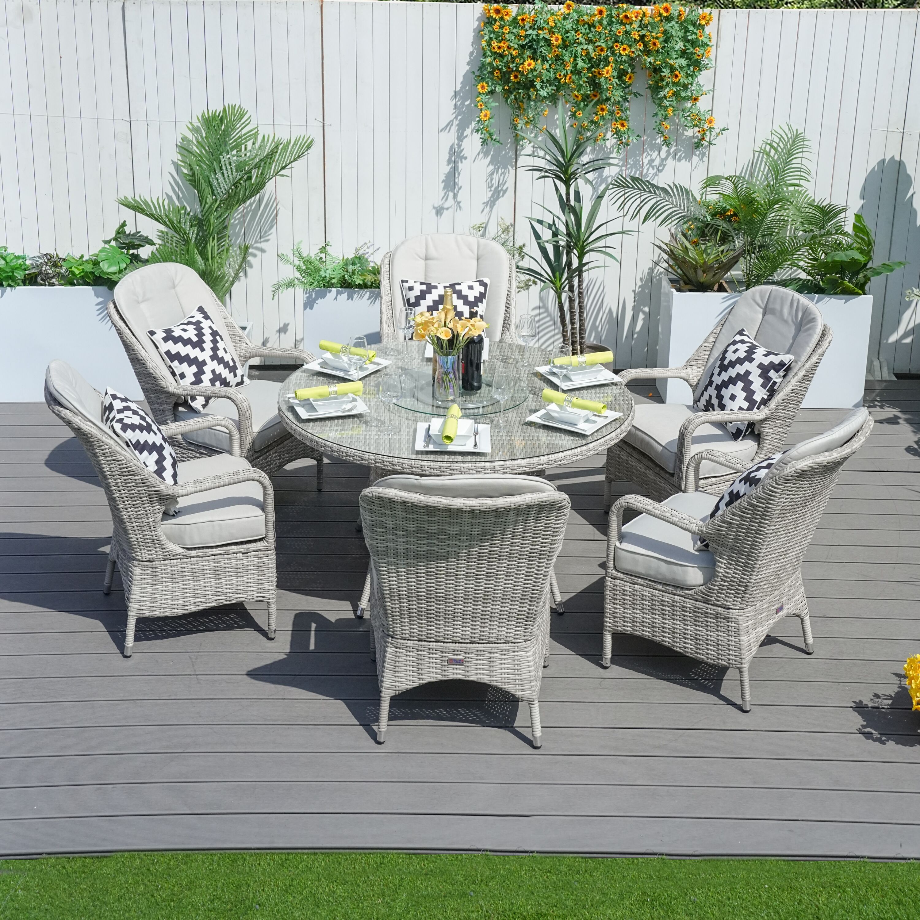 Moda Furnishings MPAD-1711-WW Patio-Dining-Sets - View #4